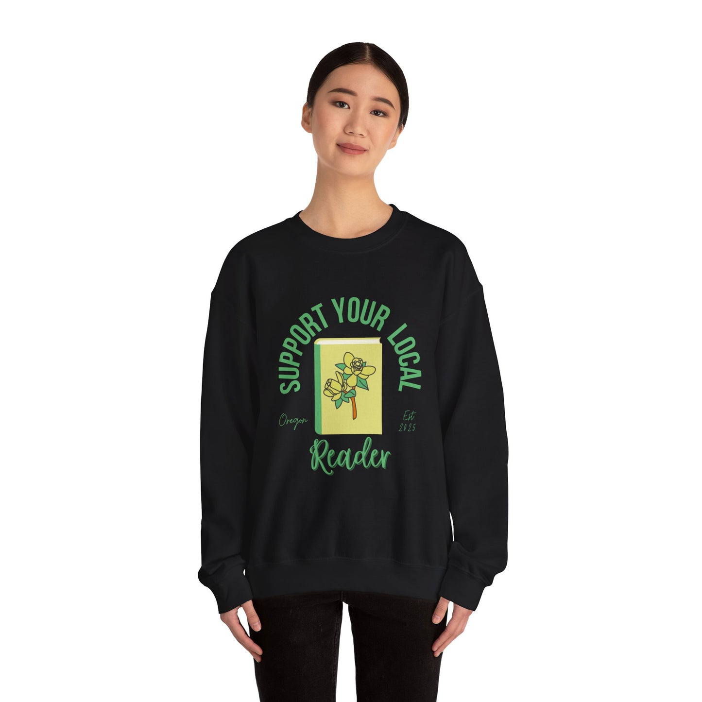 Support Your Local Reader OR Crewneck