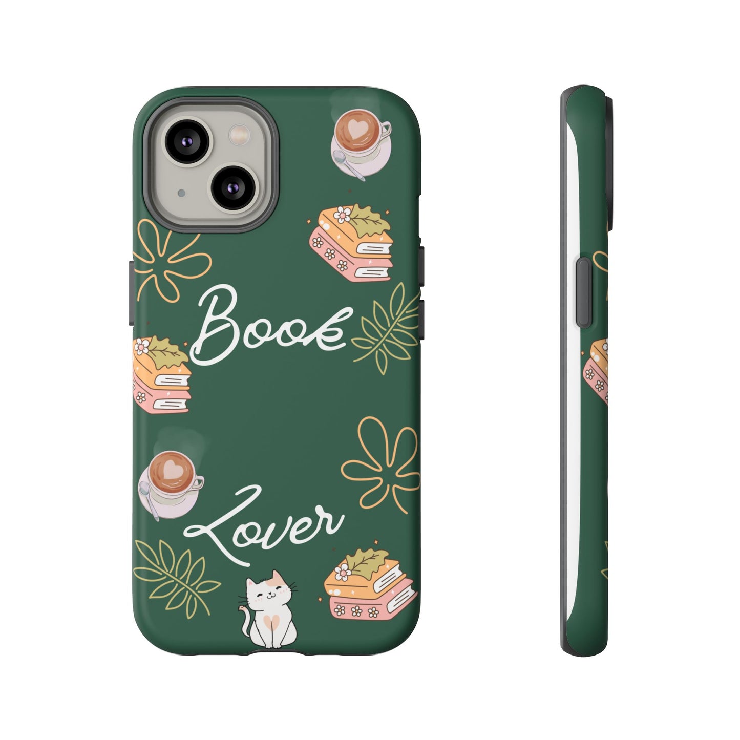 Book Lover Green Phone Case