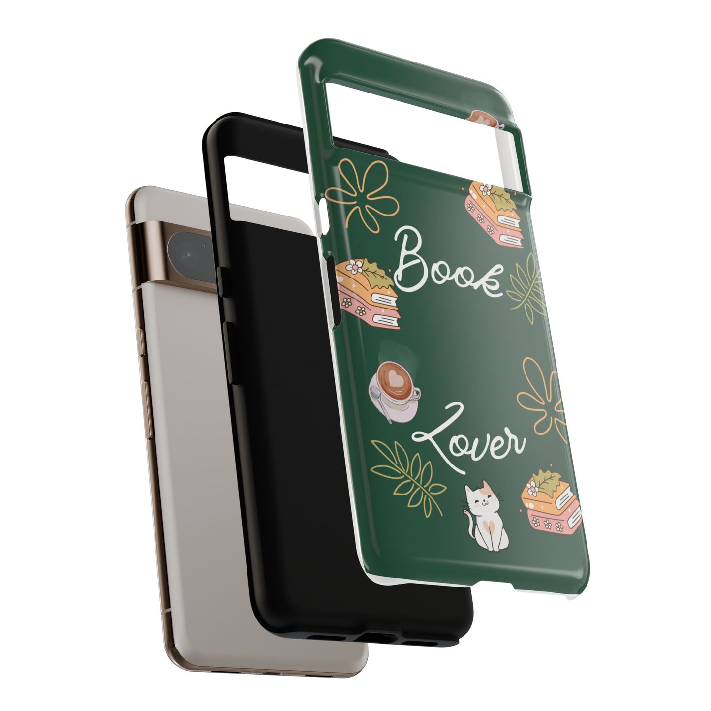 Book Lover Green Phone Case