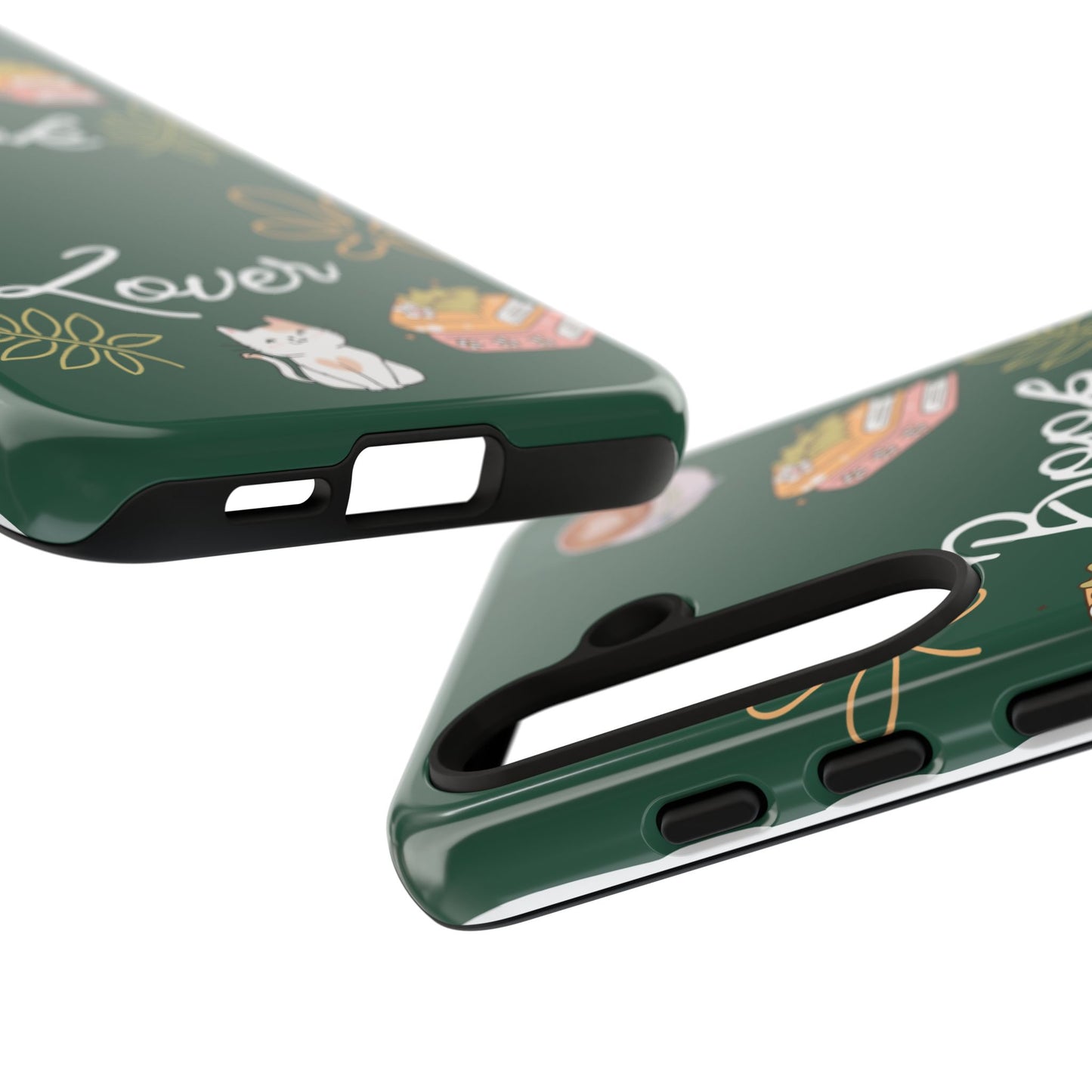 Book Lover Green Phone Case