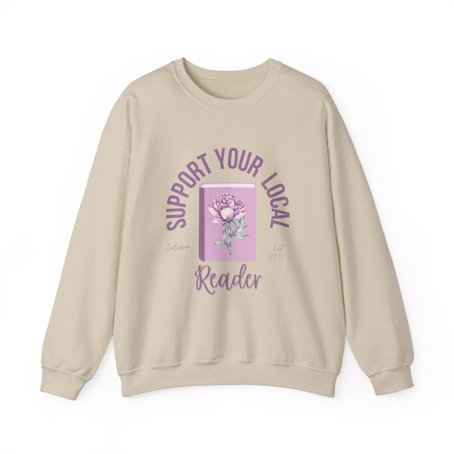 Support Your Local Reader IN Crewneck