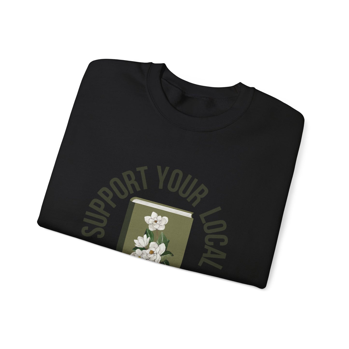 Support Your Local Reader LA Crewneck