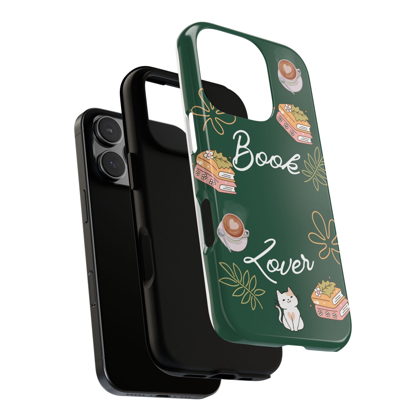 Book Lover Green Phone Case