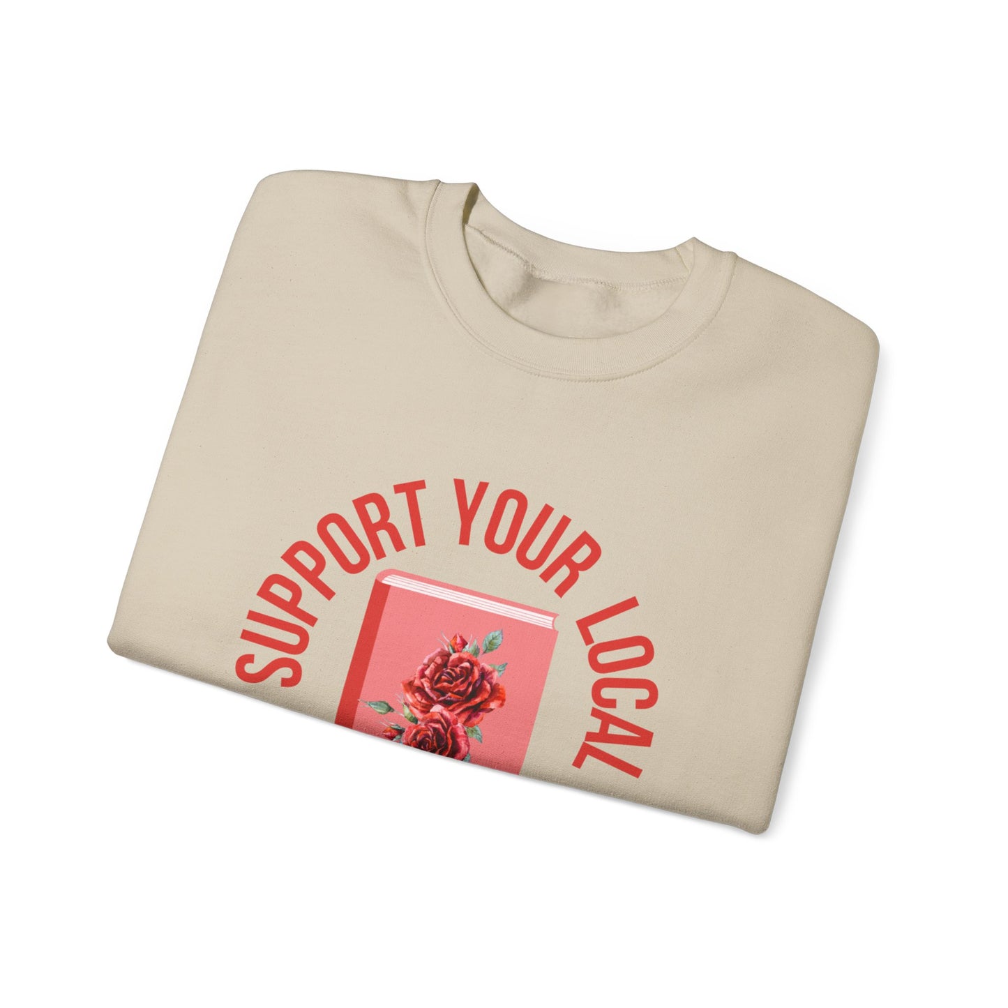 Support Your Local Reader NY Crewneck