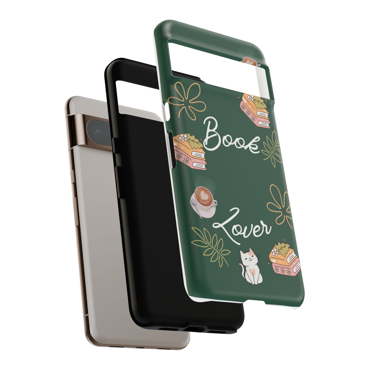 Book Lover Green Phone Case