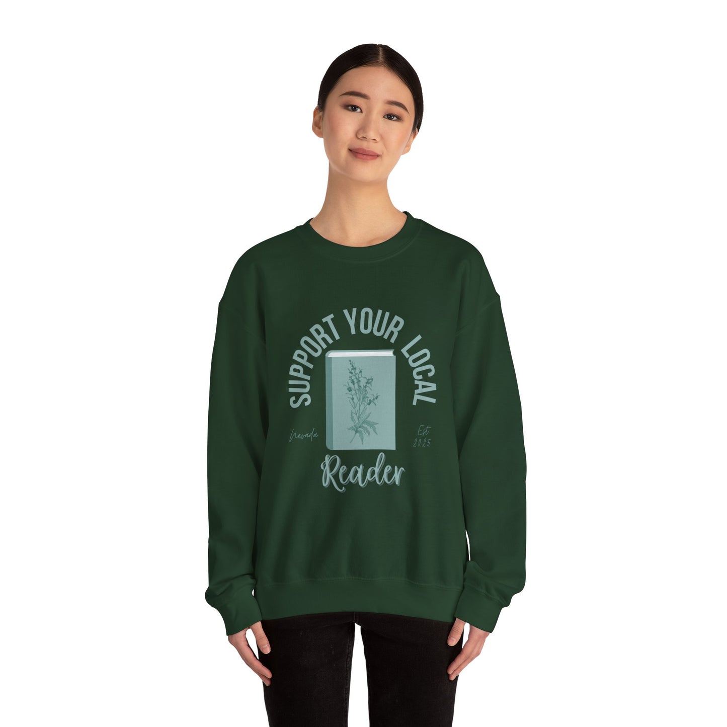 Support Your Local Reader NV Crewneck
