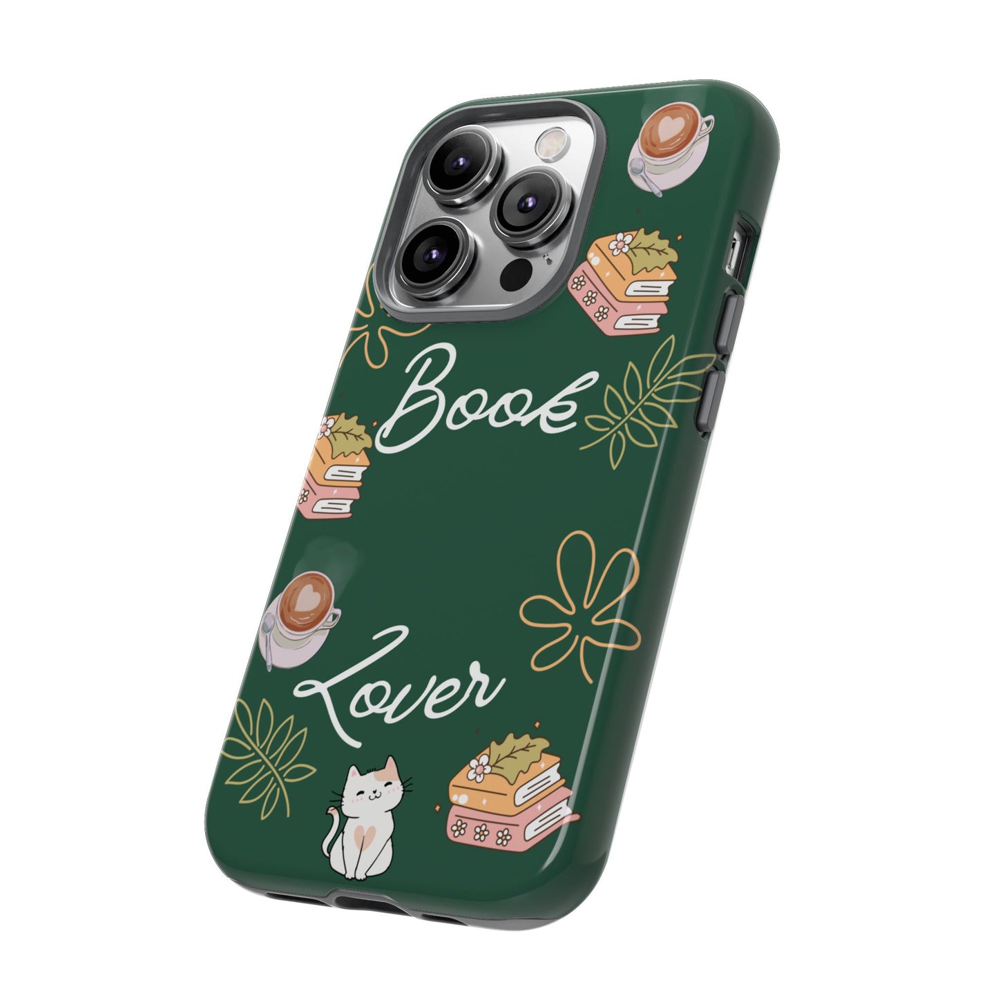 Book Lover Green Phone Case