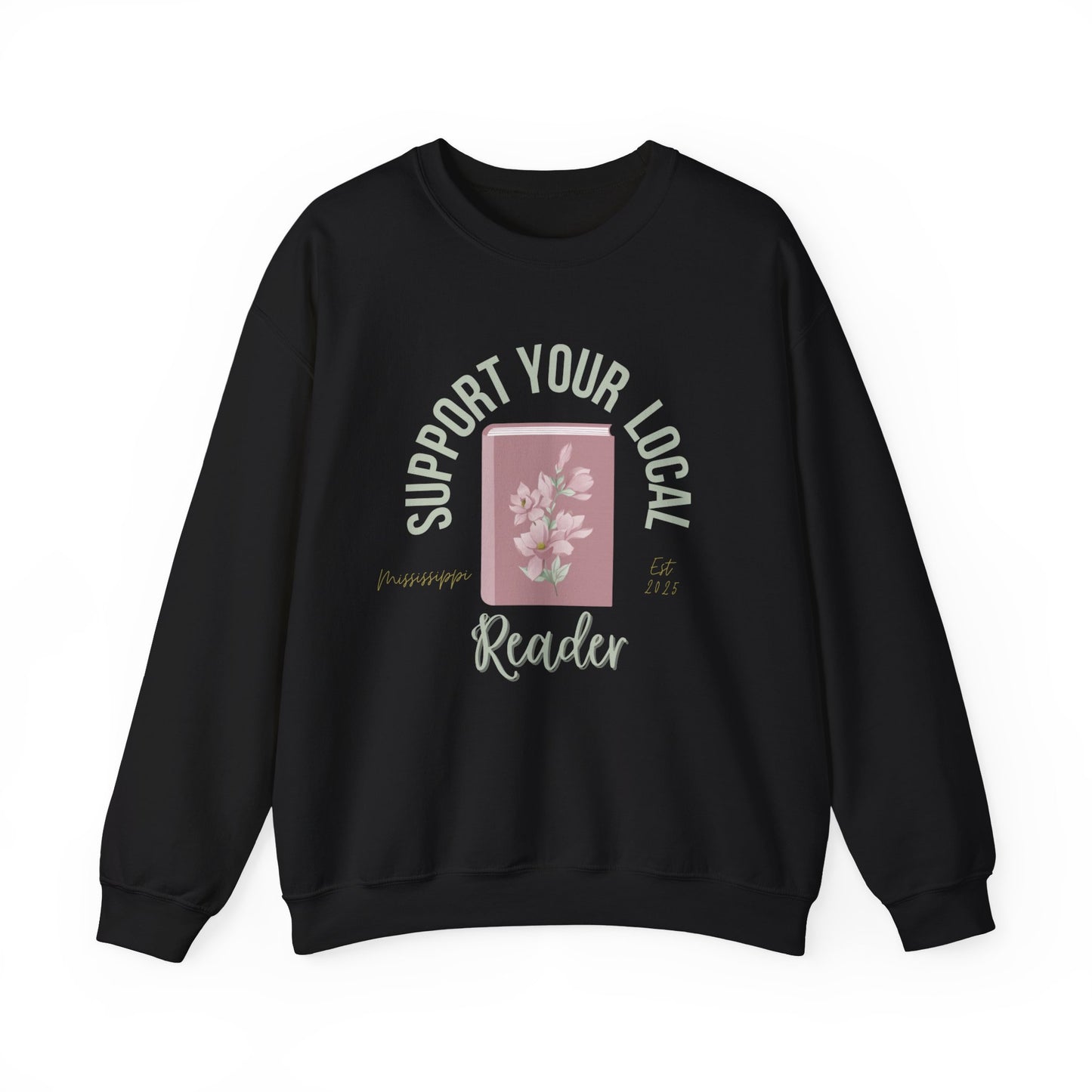 Support Your Local Reader MS Crewneck