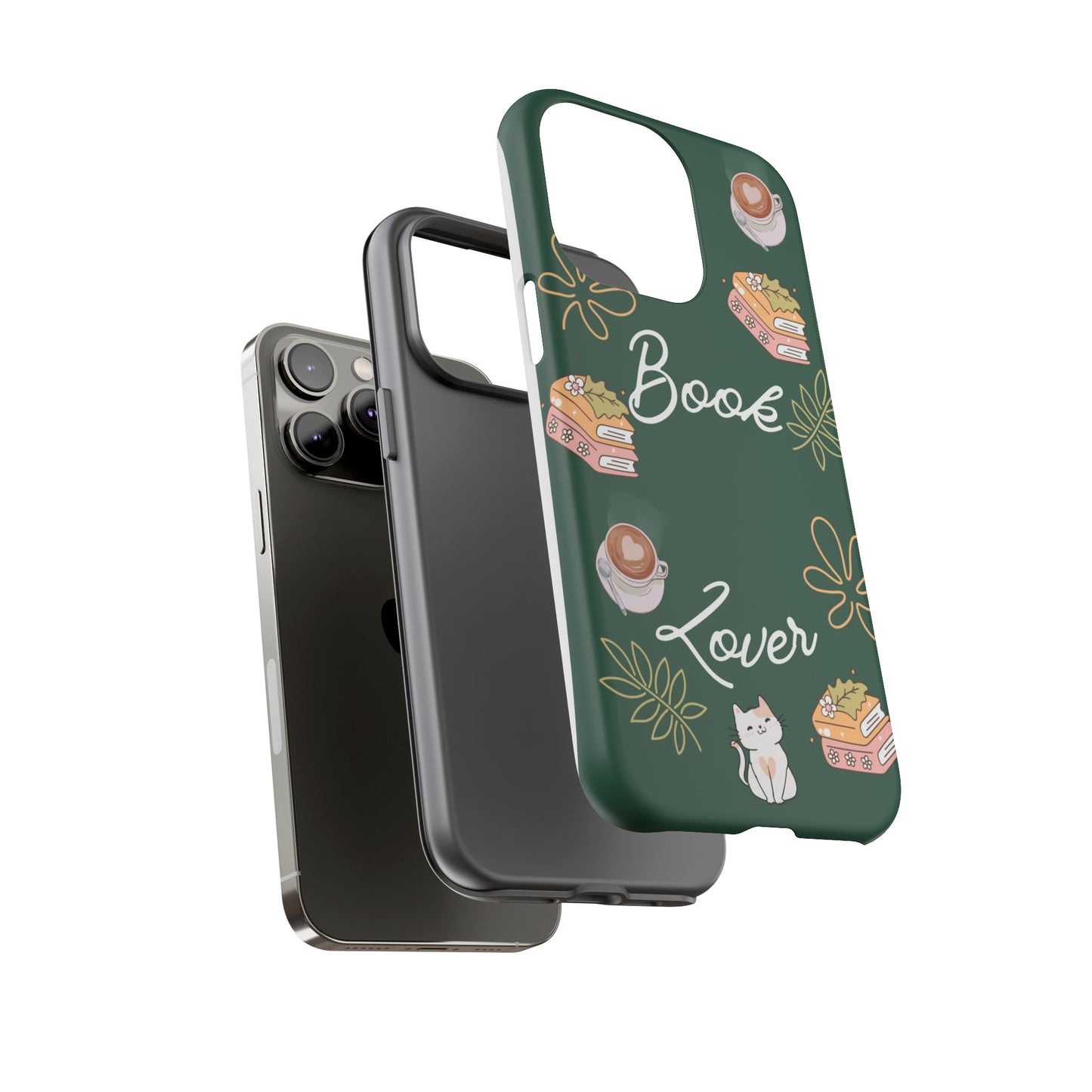 Book Lover Green Phone Case