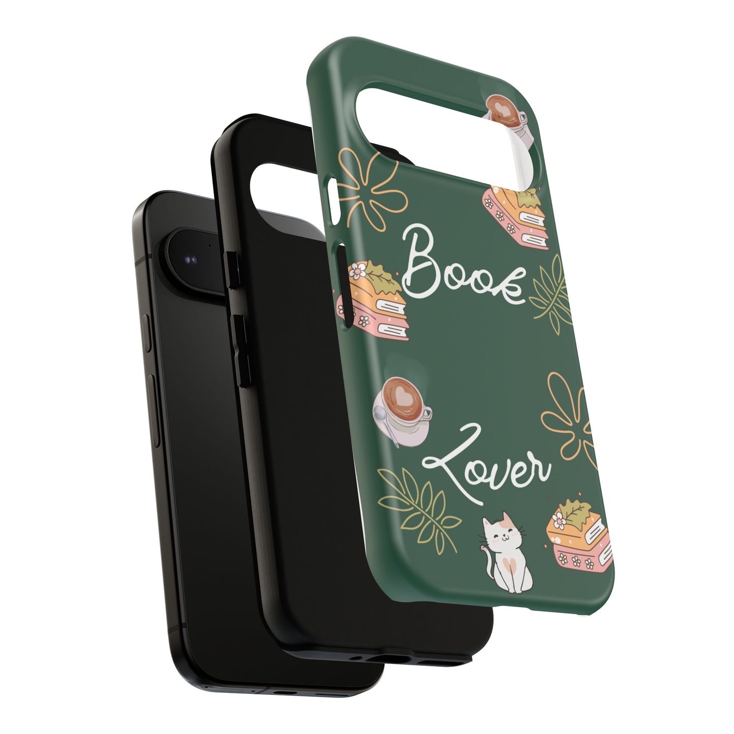 Book Lover Green Phone Case