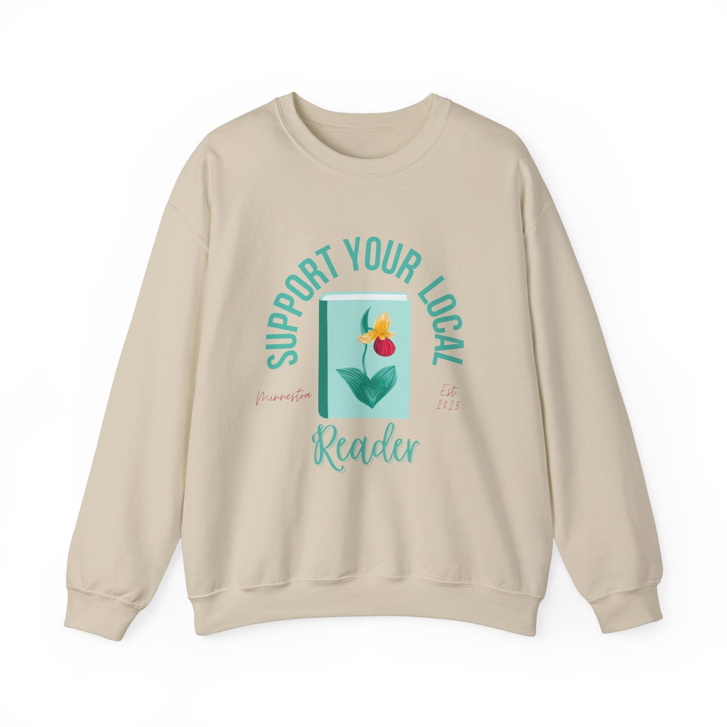 Support Your Local Reader MN Crewneck