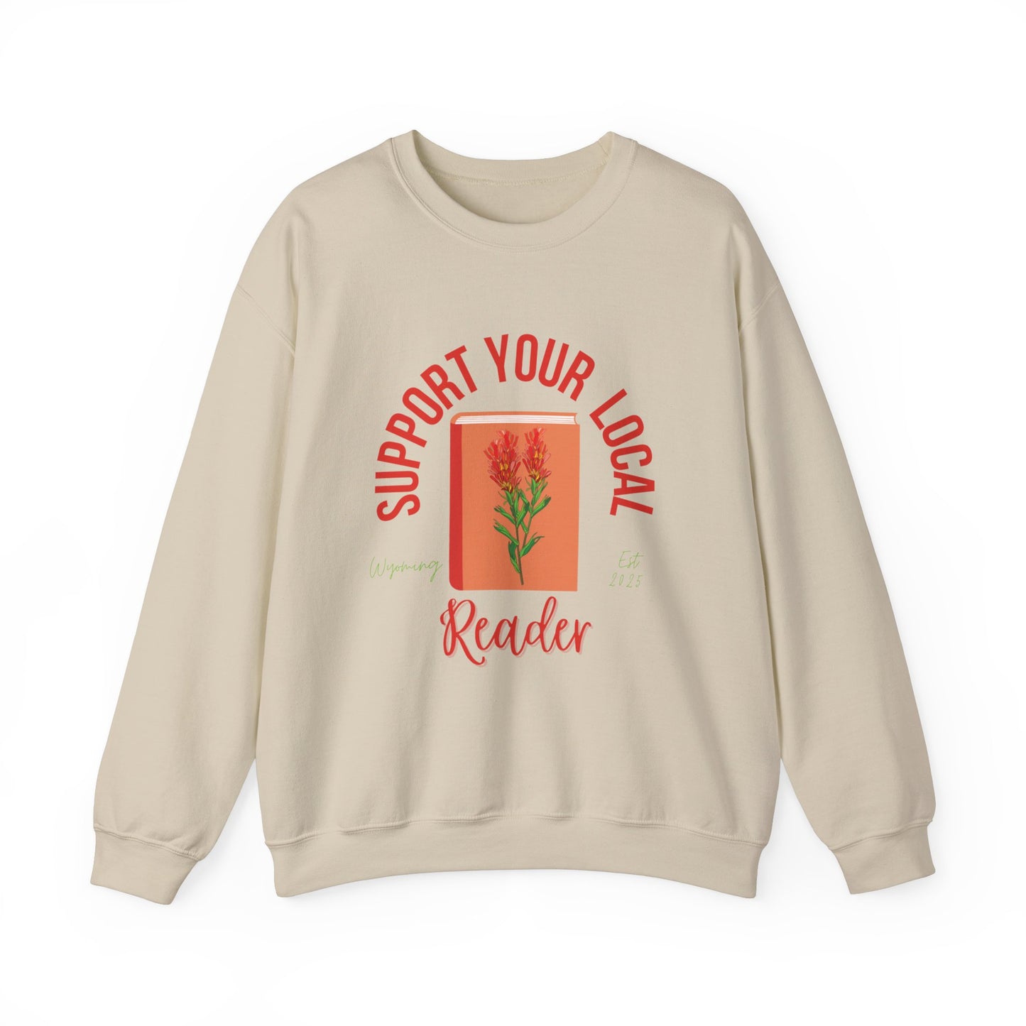 Support Your Local Reader WY Crewneck