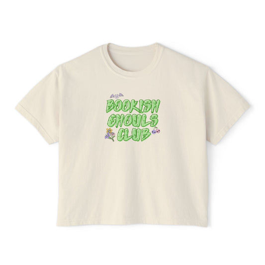 Bookish Ghouls Club Cropped Tee
