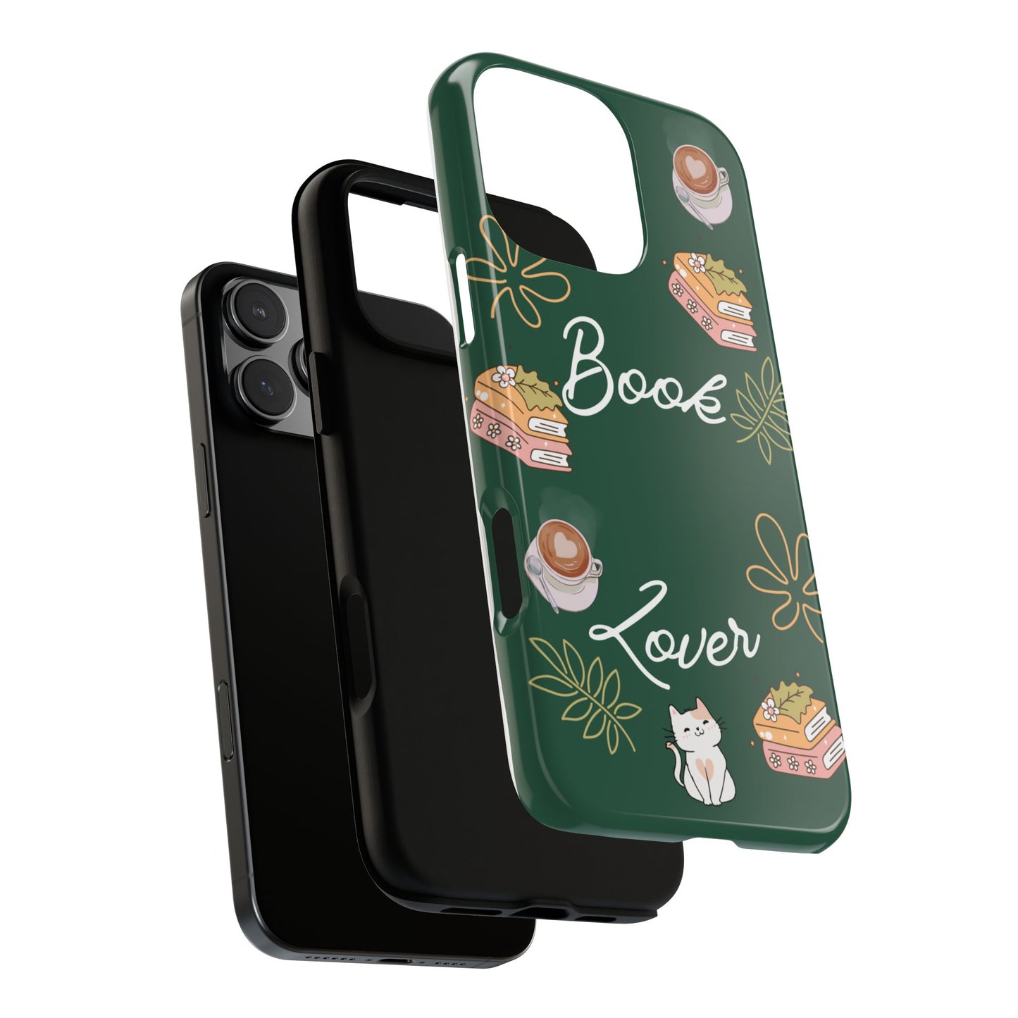 Book Lover Green Phone Case