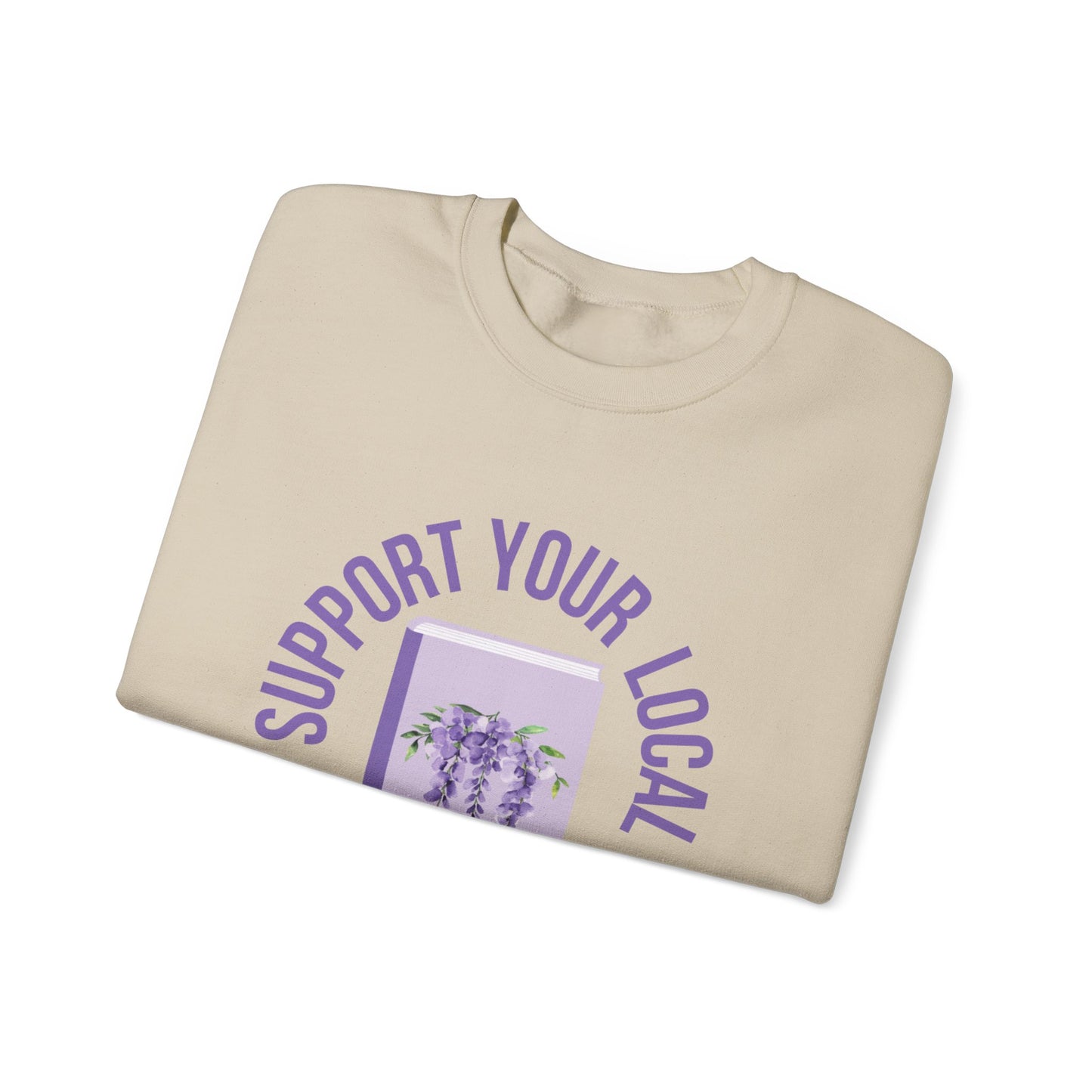Support Your Local Reader IL Crewneck