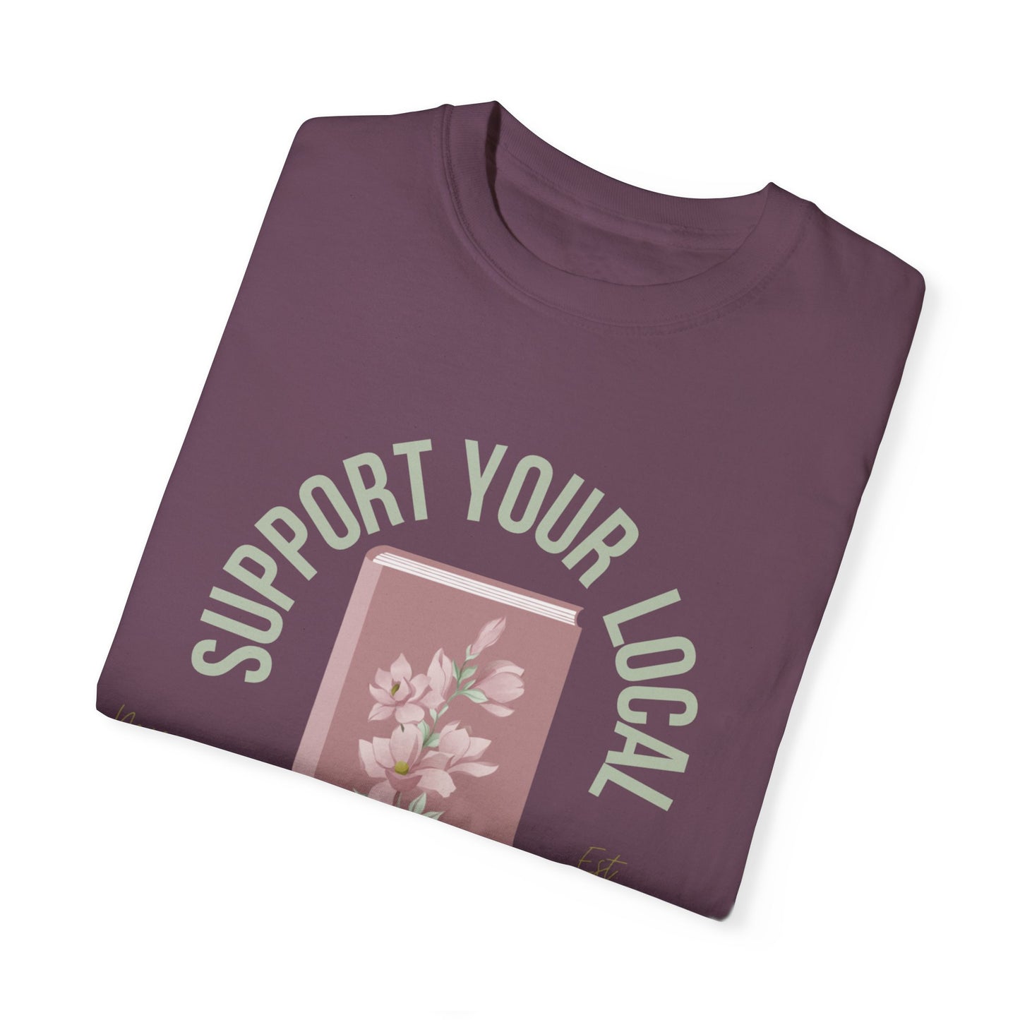 Support Your Local Reader MS Tee