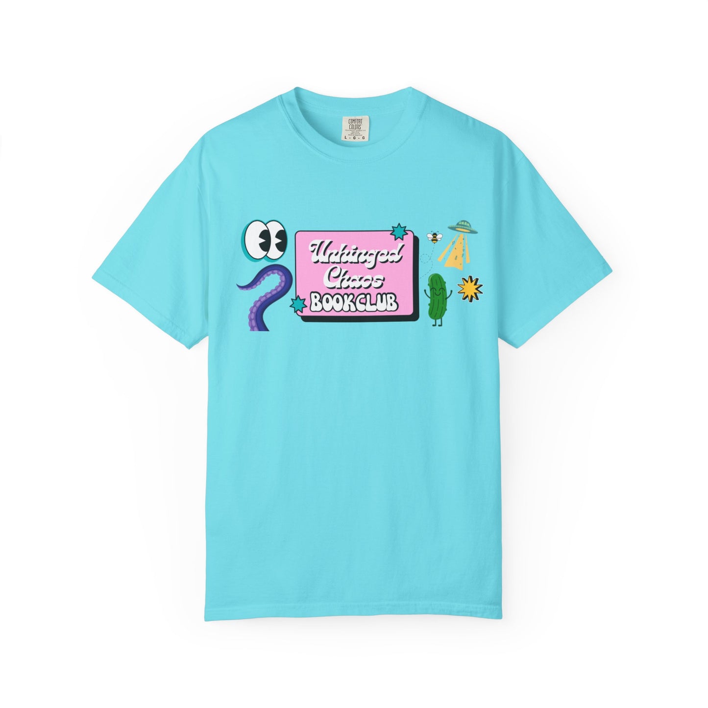 Unhinged Chaos Bookclub Tee