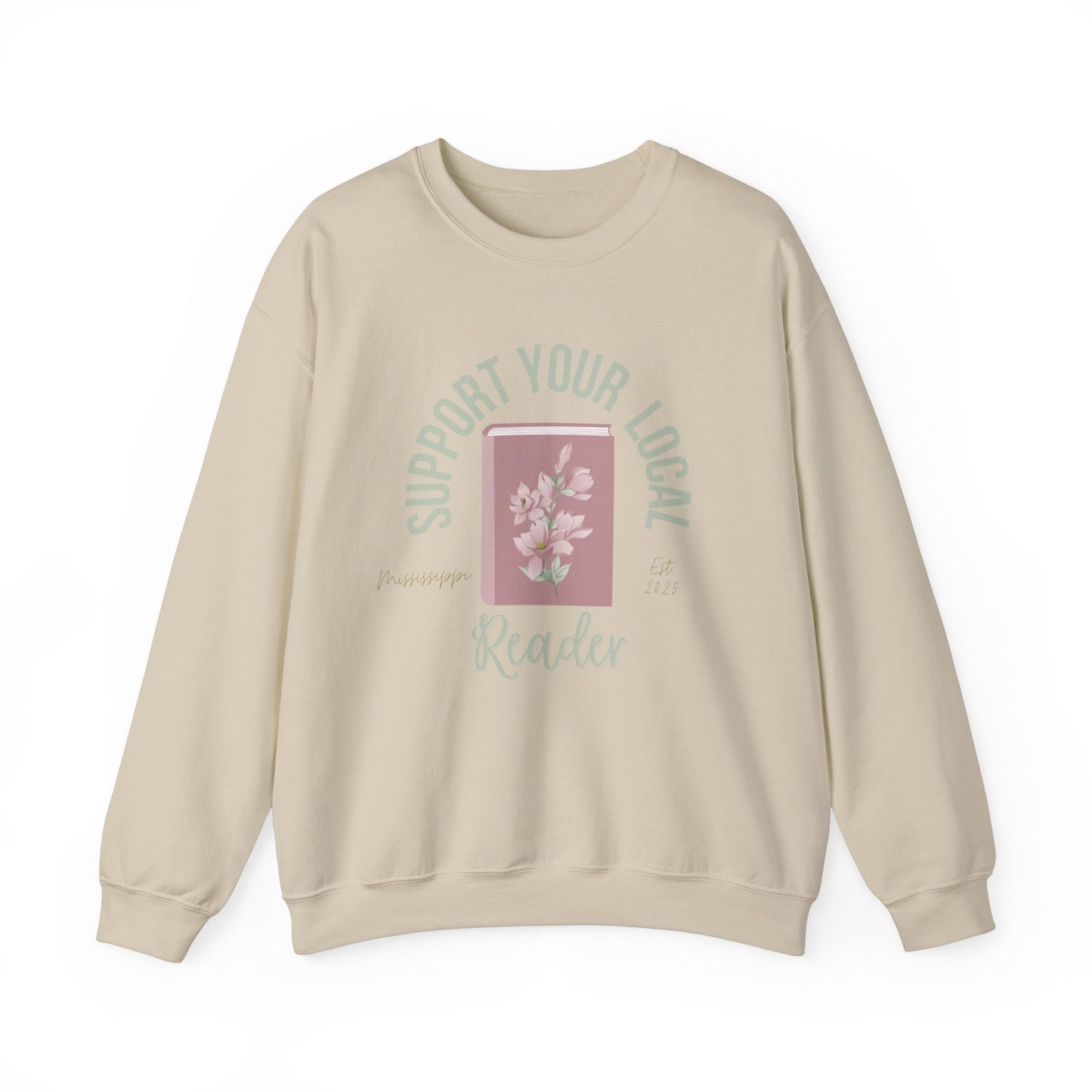 Support Your Local Reader MS Crewneck