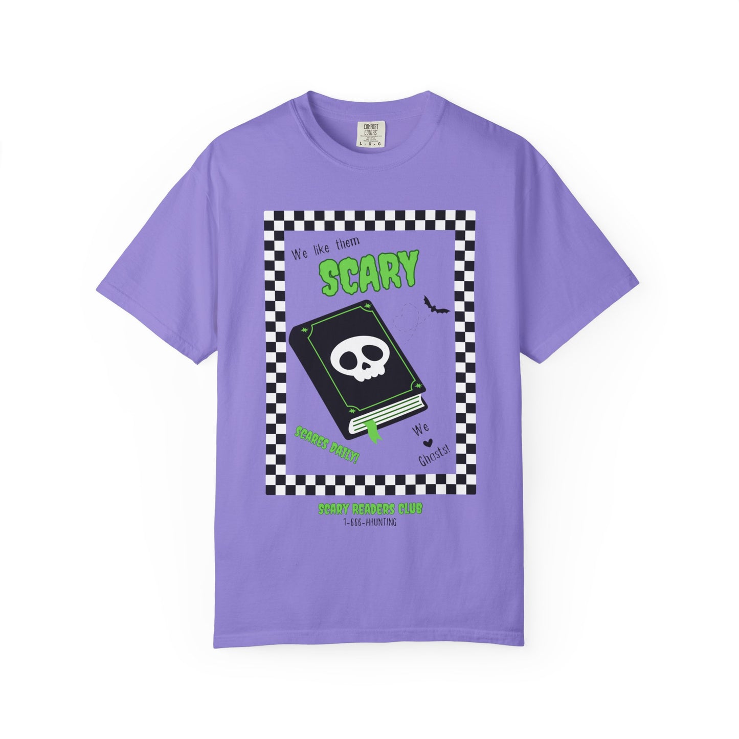 Scary Readers Club Ad Tee