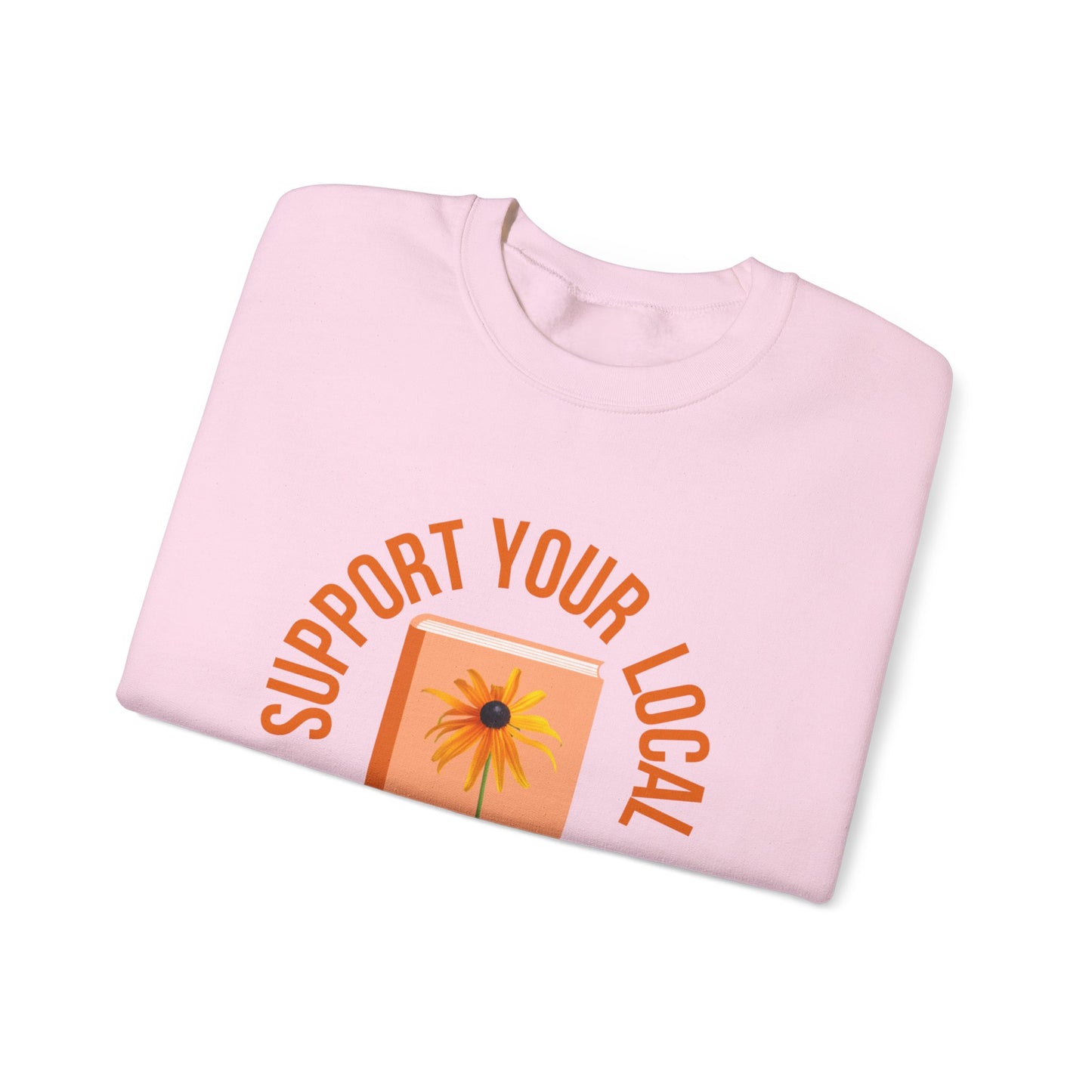 Support Your Local Reader MD Crewneck