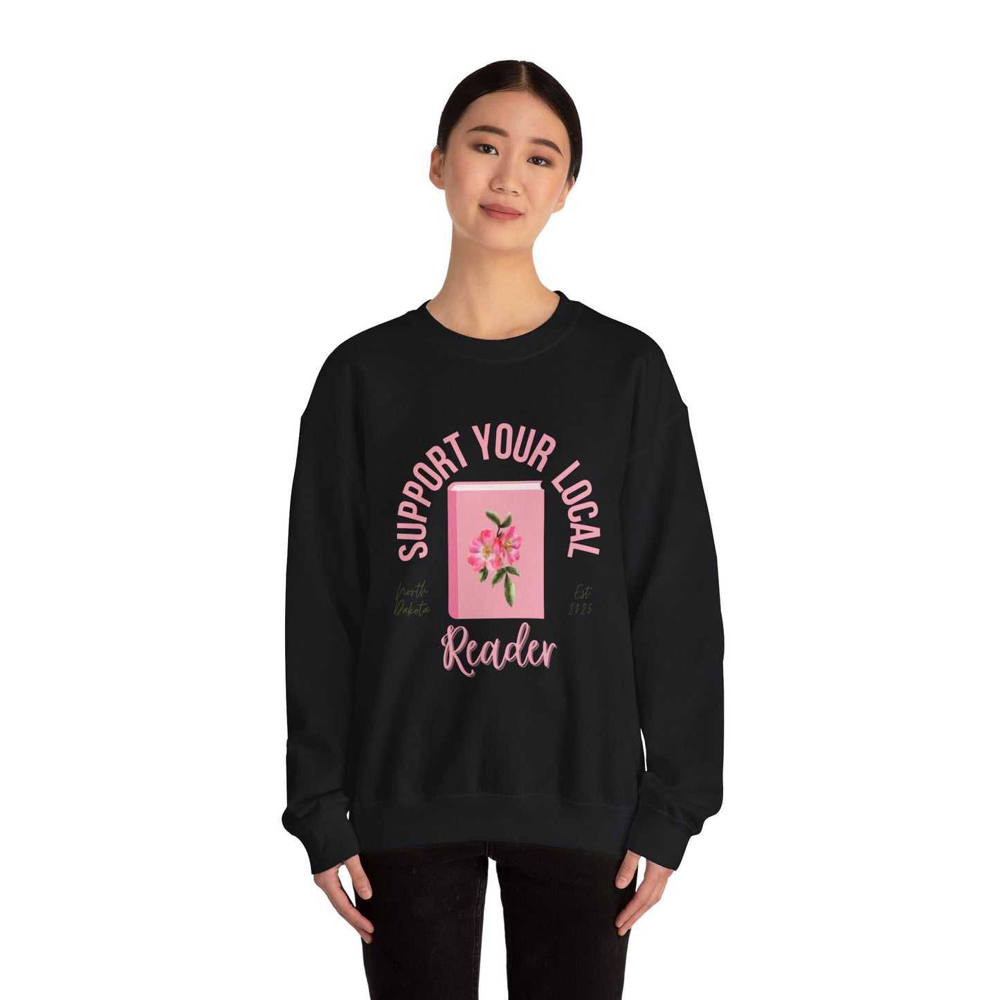 Support Your Local Reader ND Crewneck
