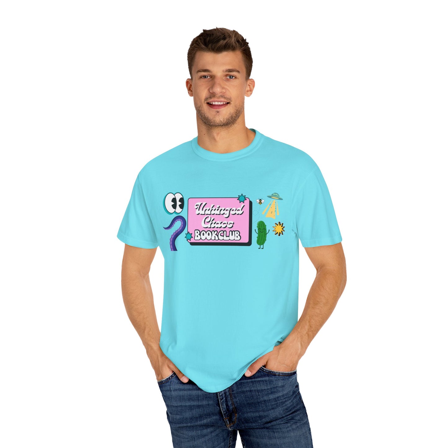 Unhinged Chaos Bookclub Tee