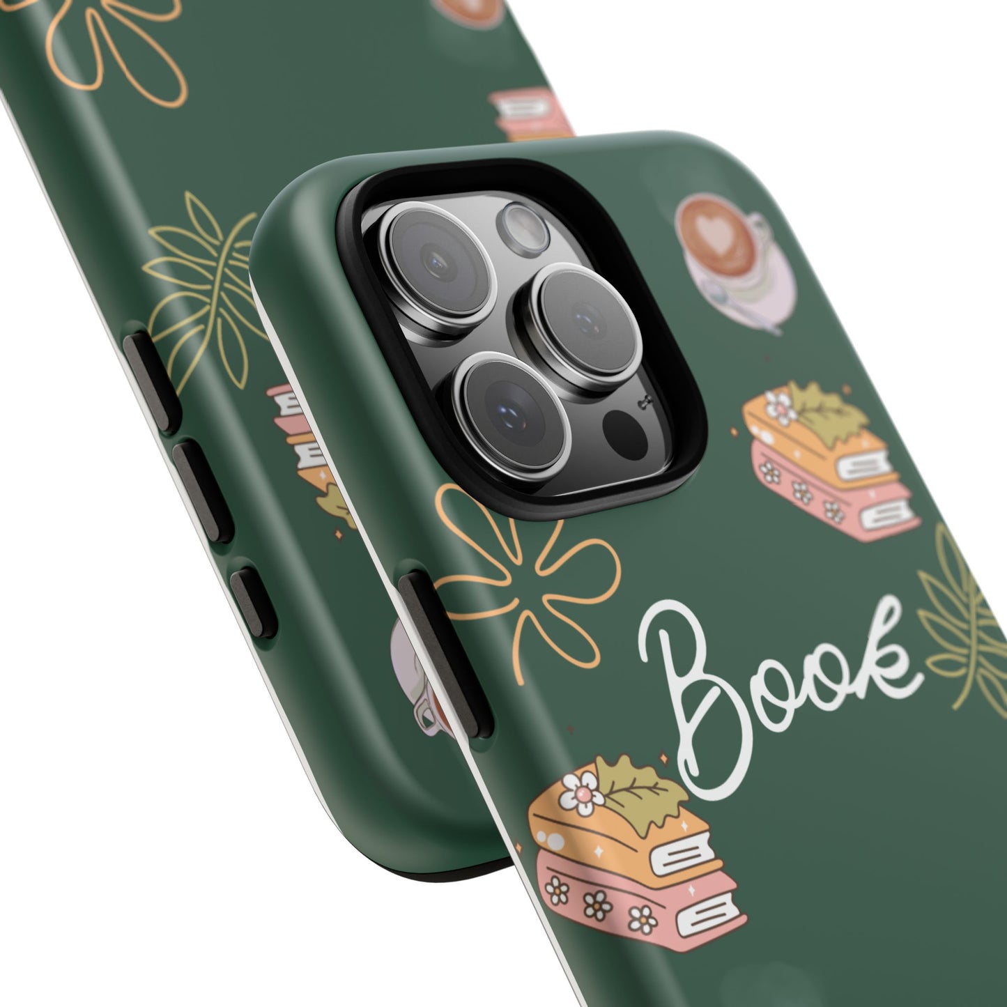 Book Lover Green Phone Case