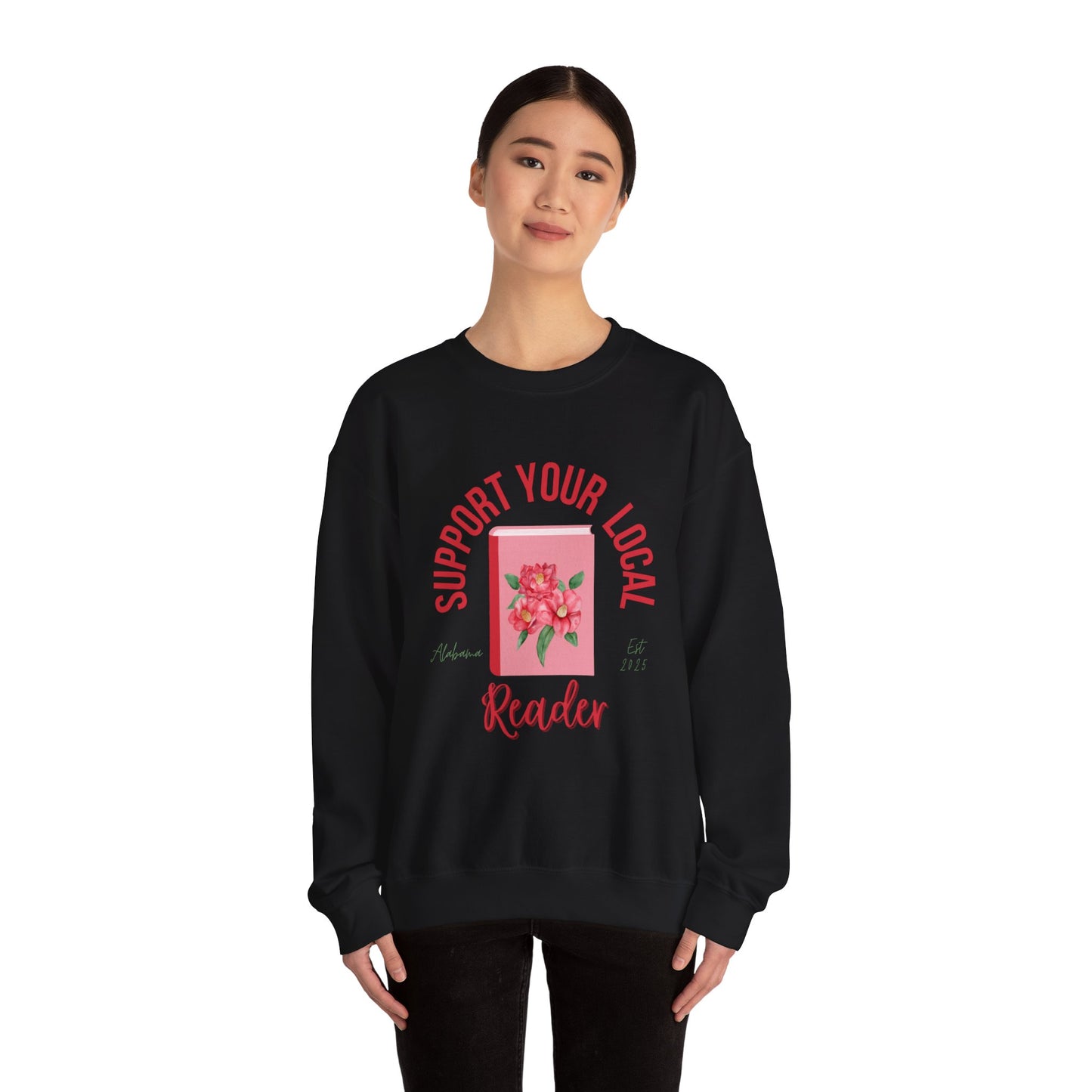 Support Your Local Reader AL Crewneck