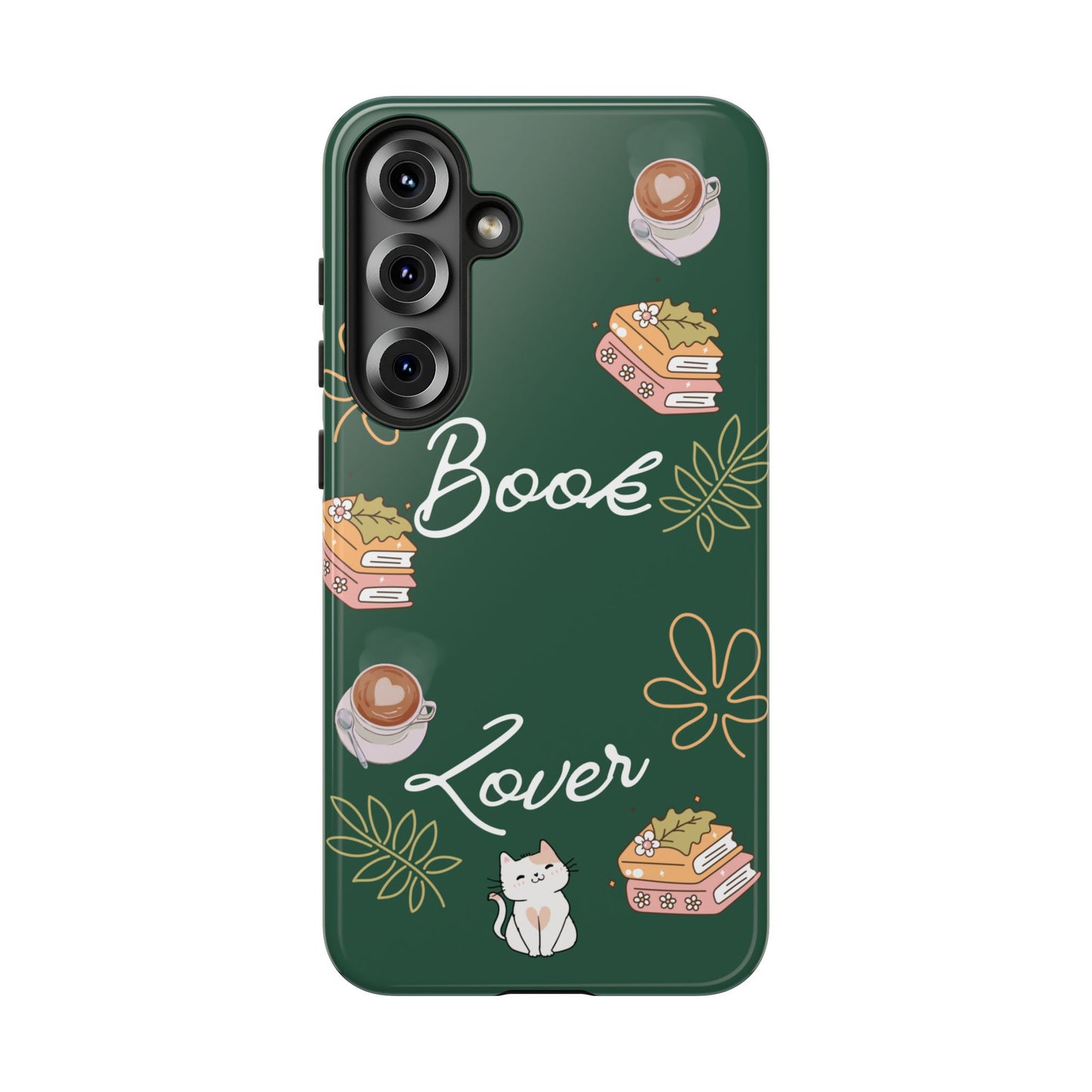 Book Lover Green Phone Case