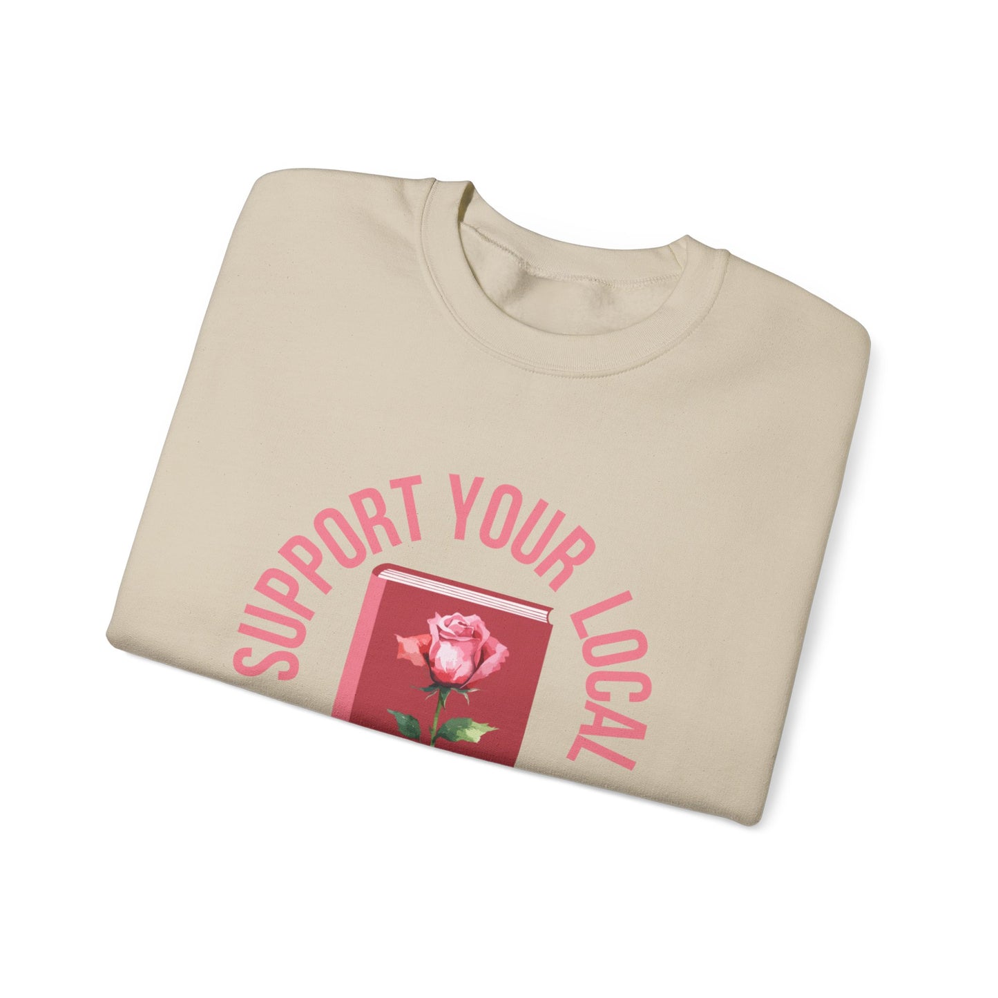 Support Your Local Reader OK Crewneck