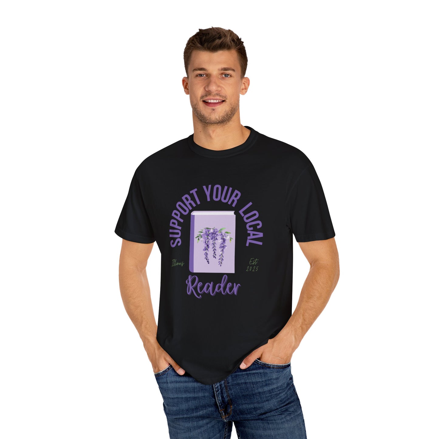 Support Your Local Reader IL Tee