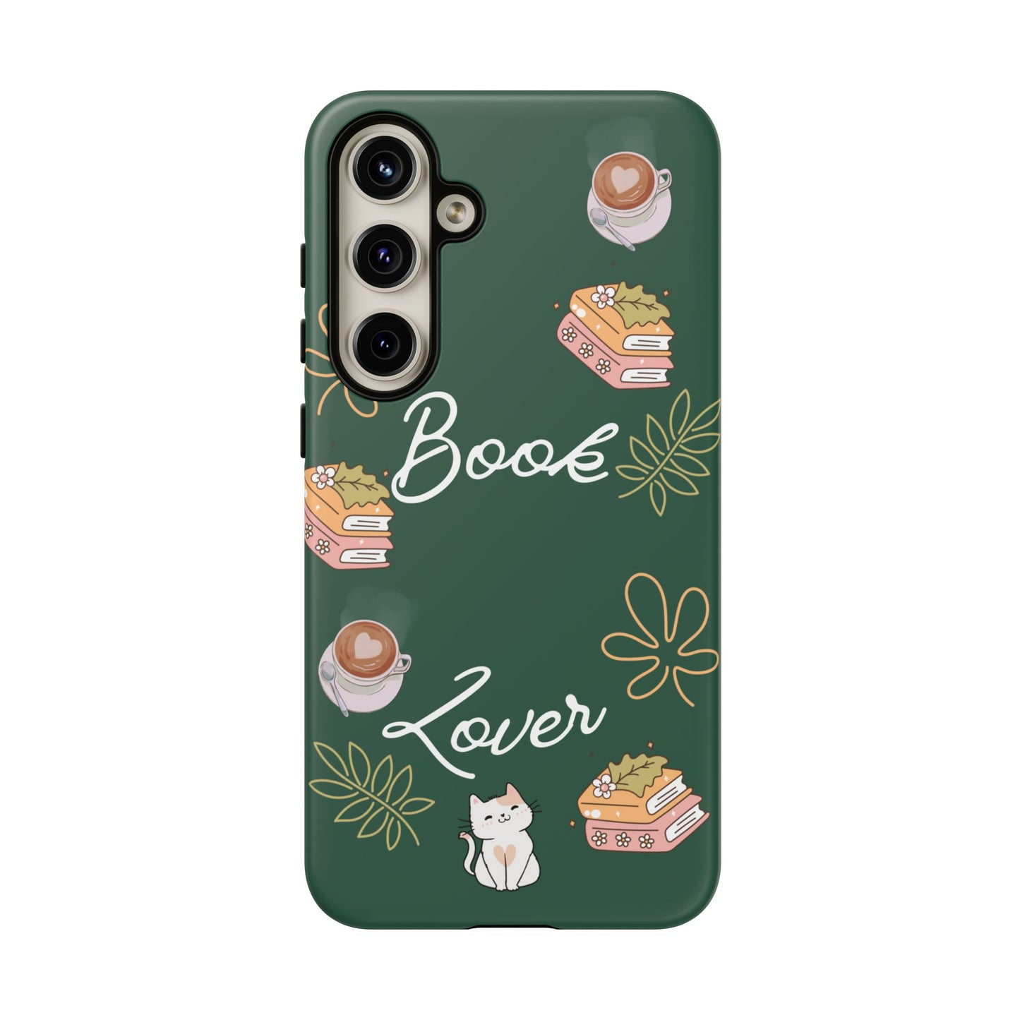 Book Lover Green Phone Case