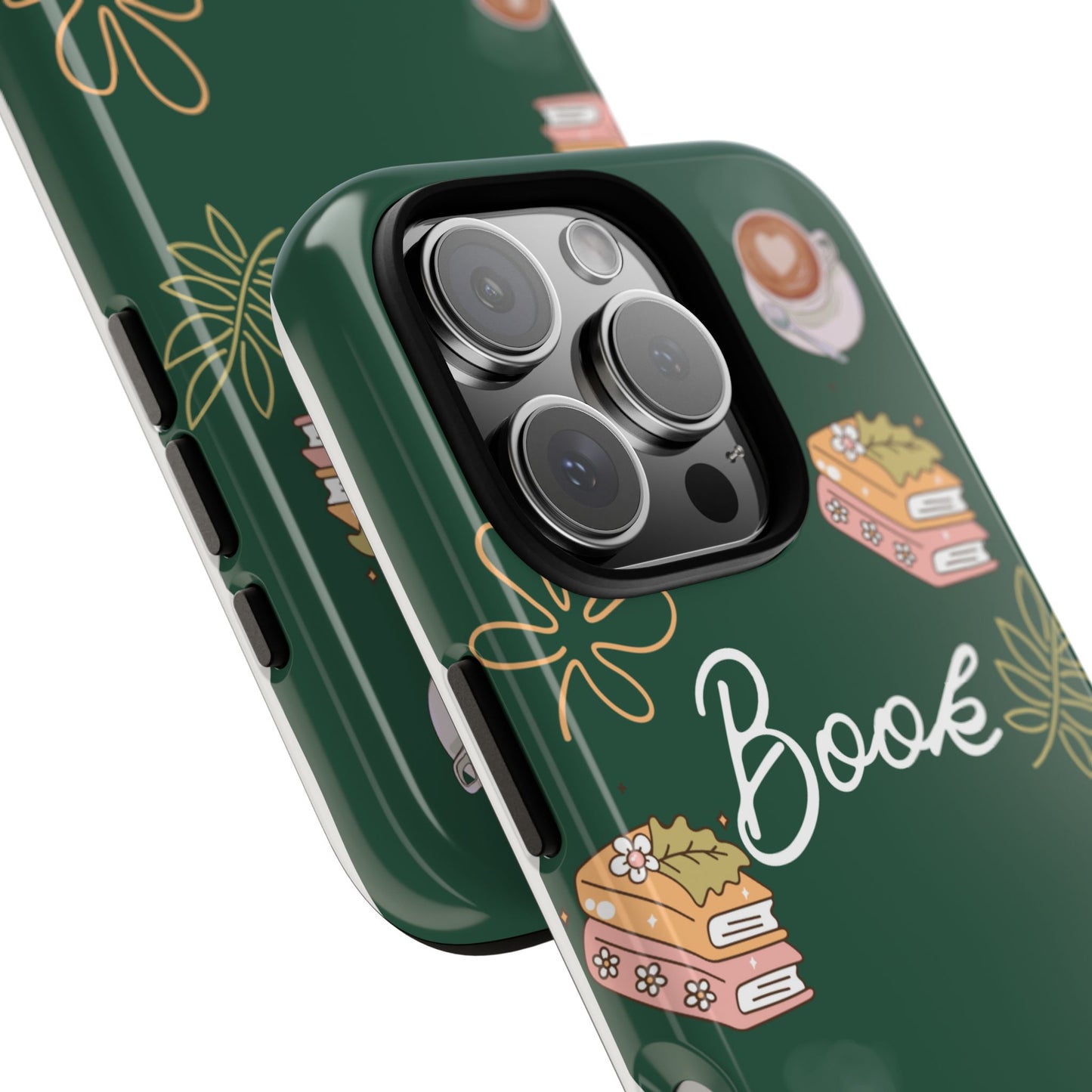 Book Lover Green Phone Case