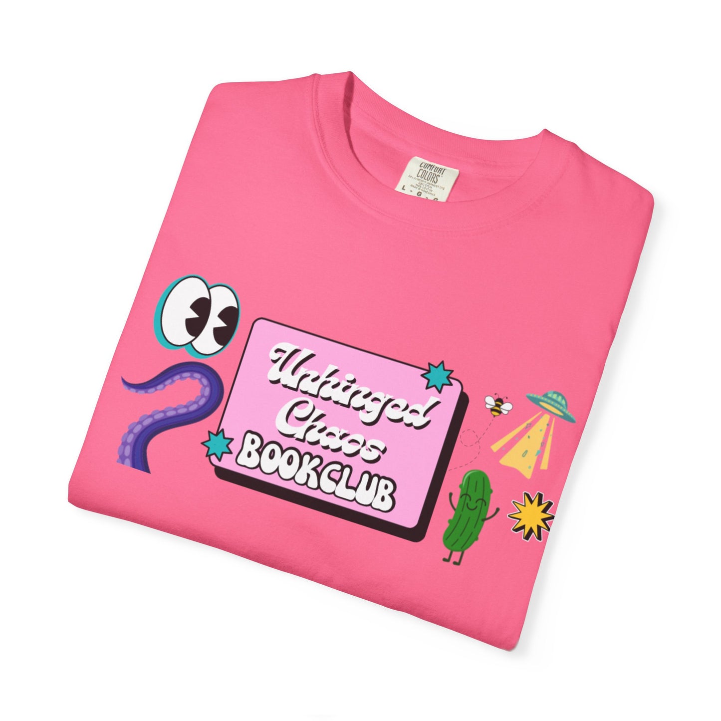 Unhinged Chaos Bookclub Tee