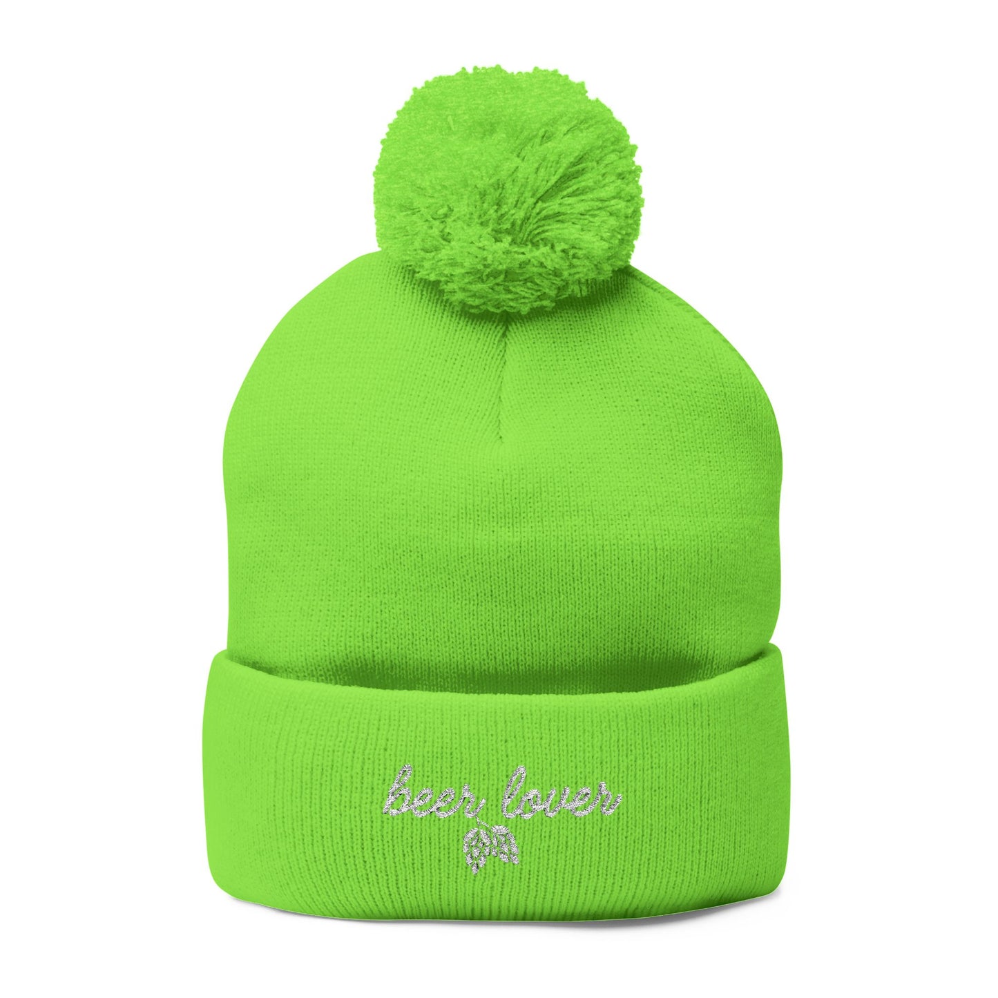 Beer Lover Pom Pom Beanie