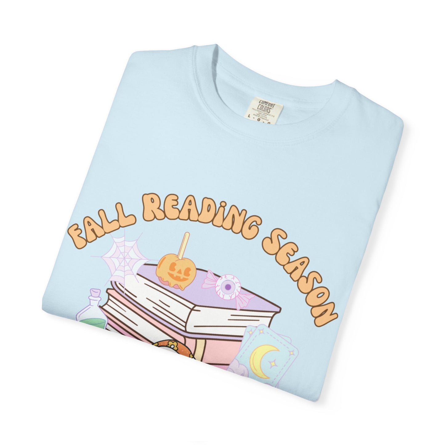 Fall Reading Season Pastel Tee