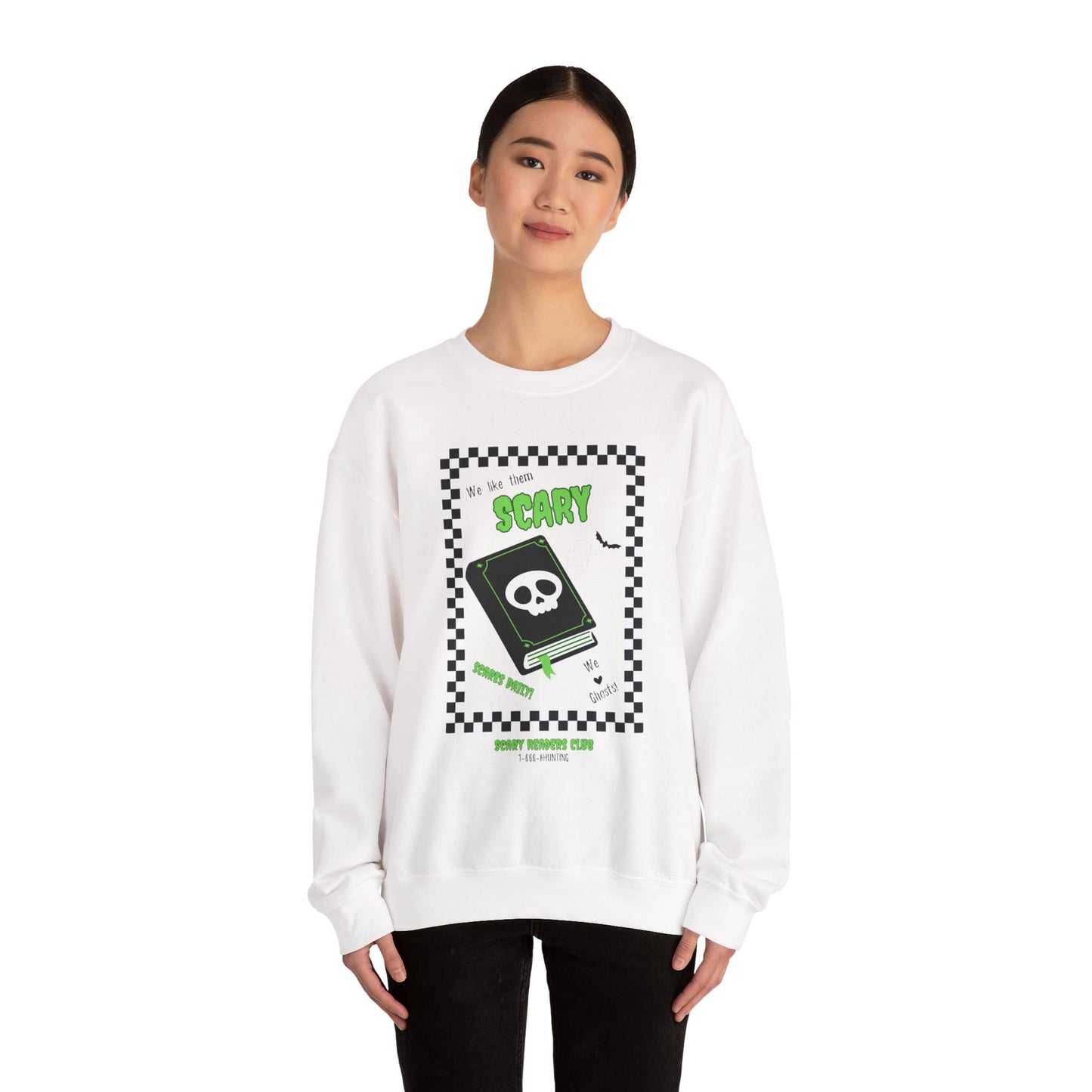 Scary Readers Club Ad Crewneck