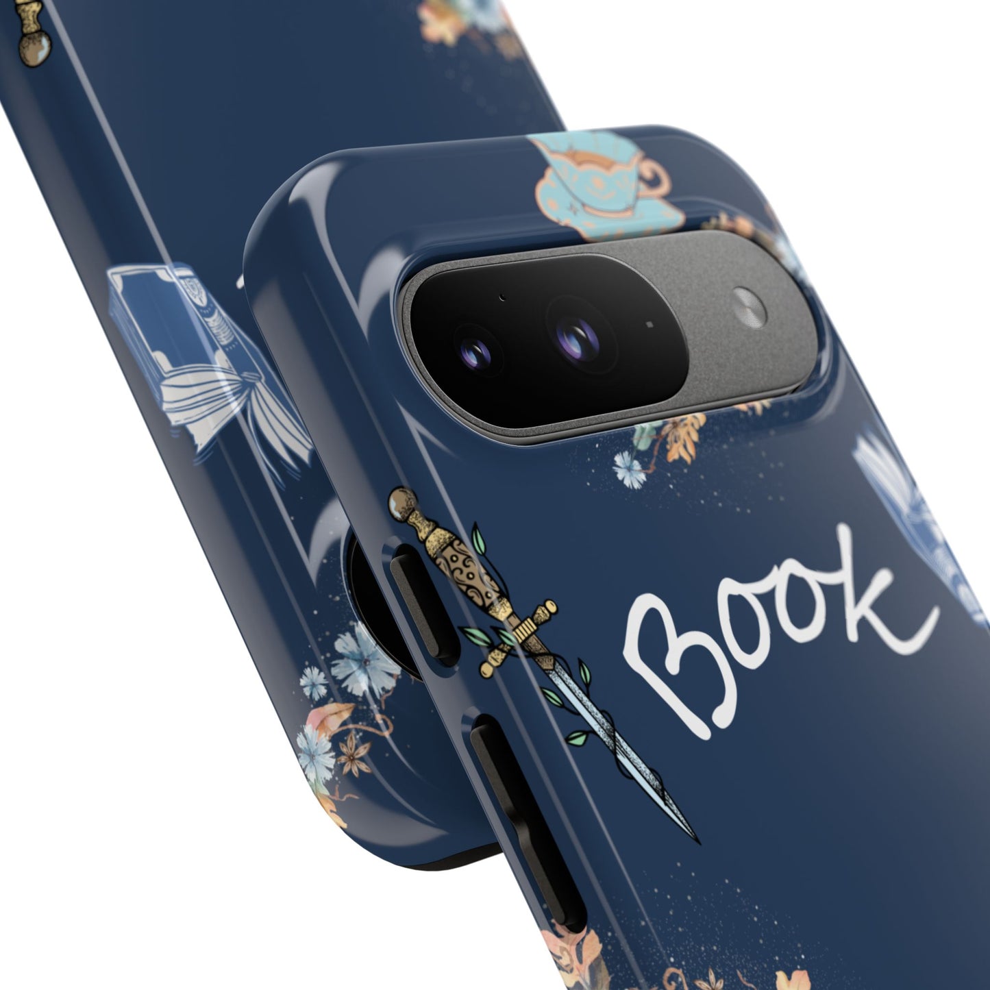 Book Lover Navy Phone Case