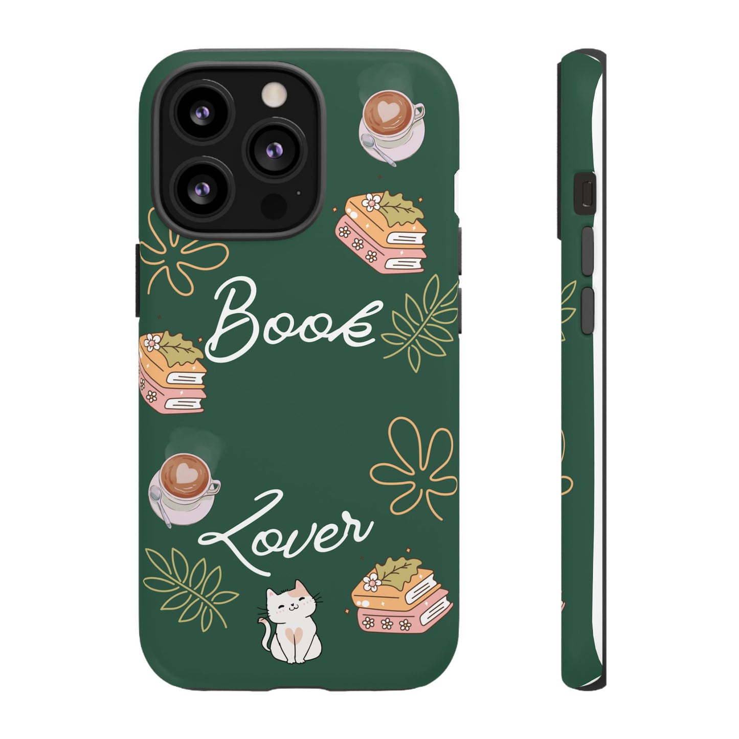 Book Lover Green Phone Case