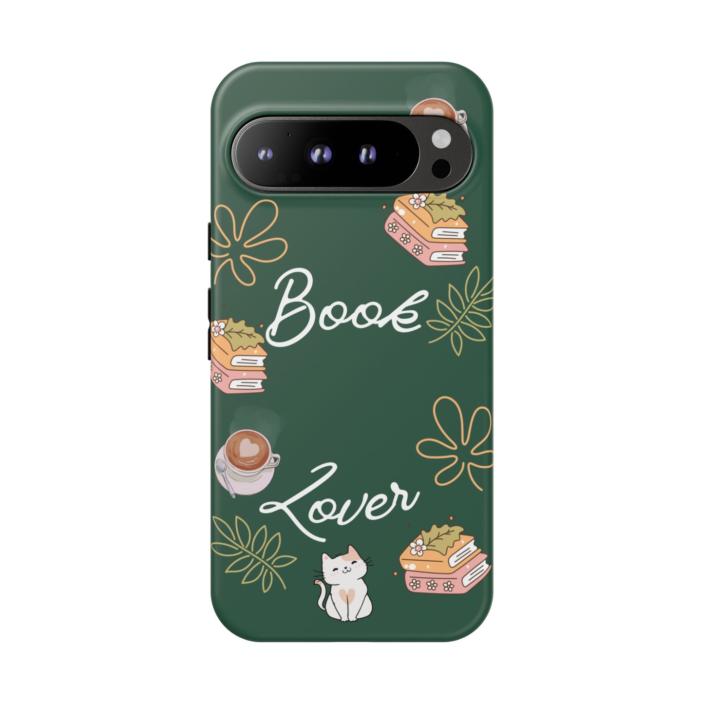 Book Lover Green Phone Case