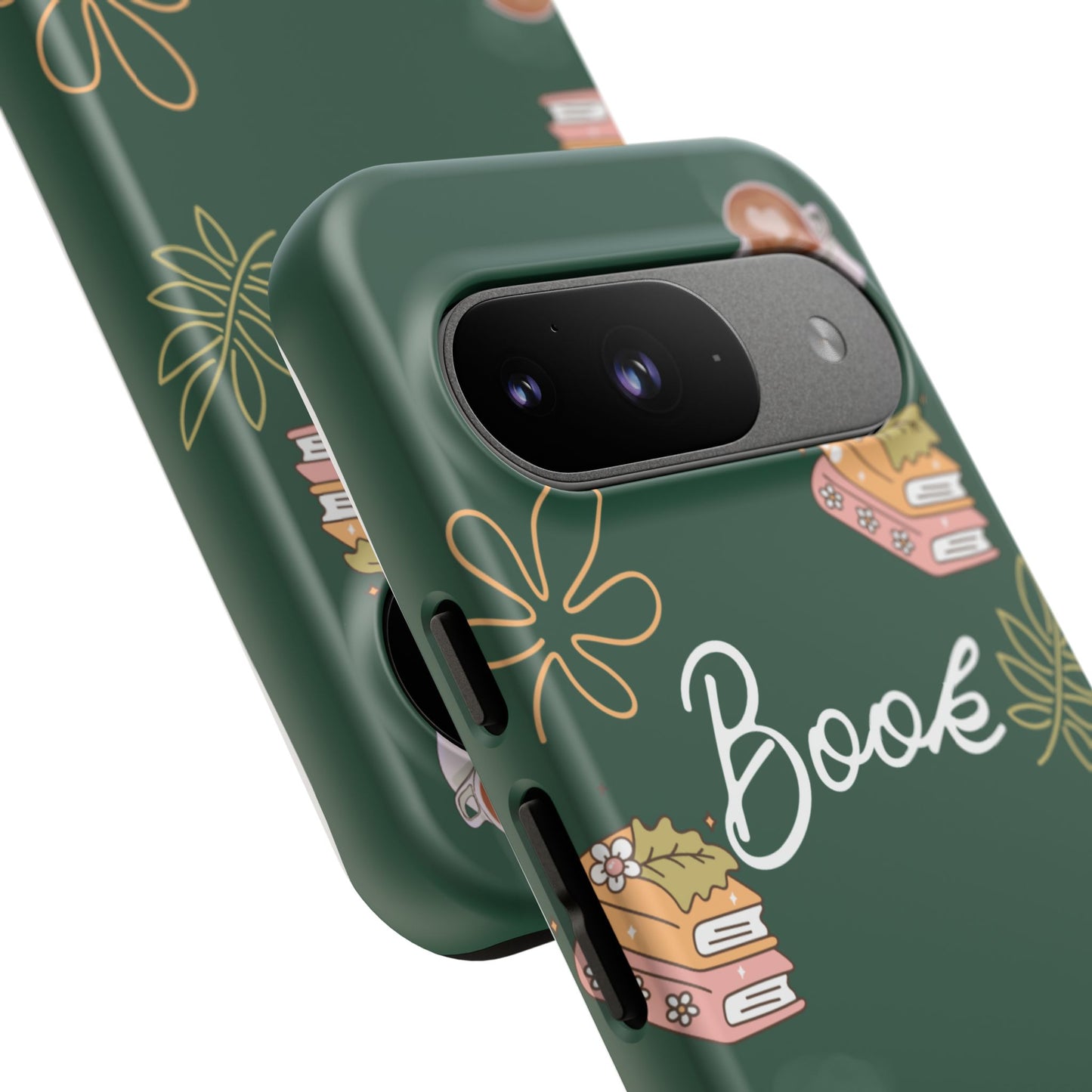 Book Lover Green Phone Case