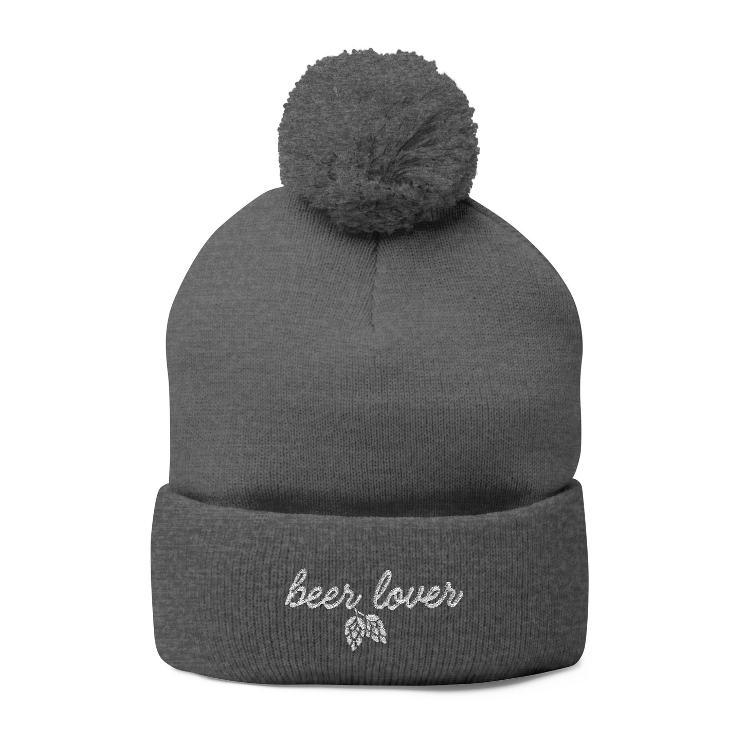 Beer Lover Pom Pom Beanie