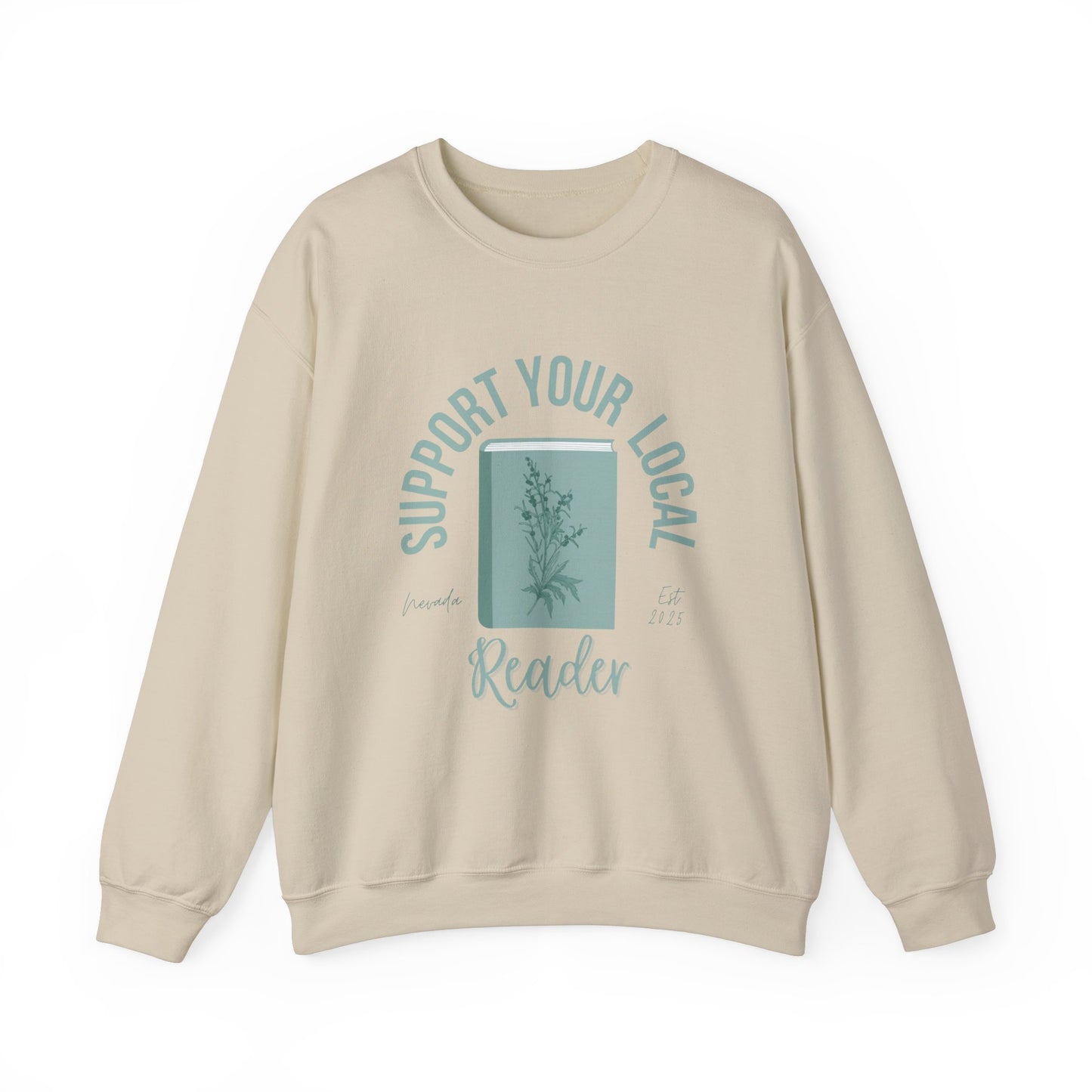 Support Your Local Reader NV Crewneck