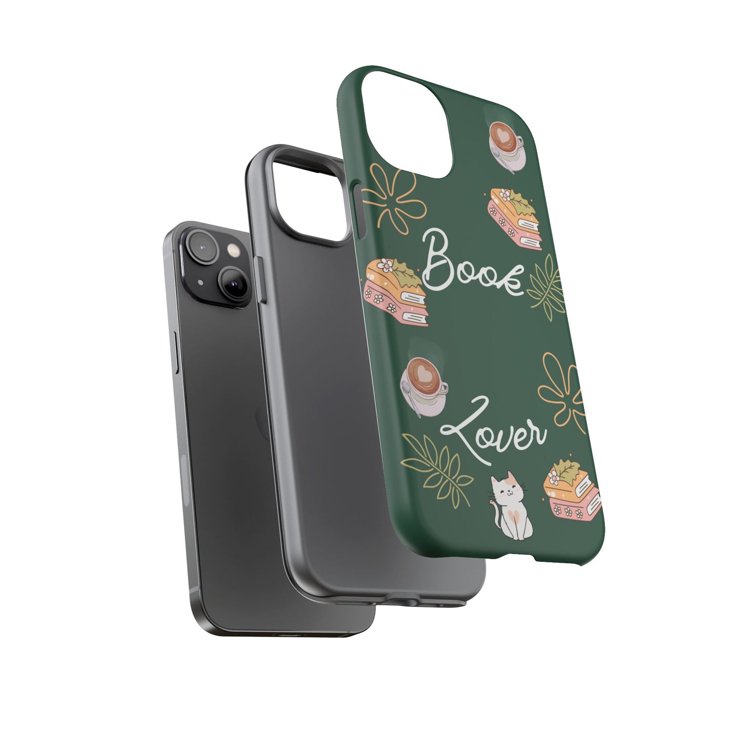 Book Lover Green Phone Case