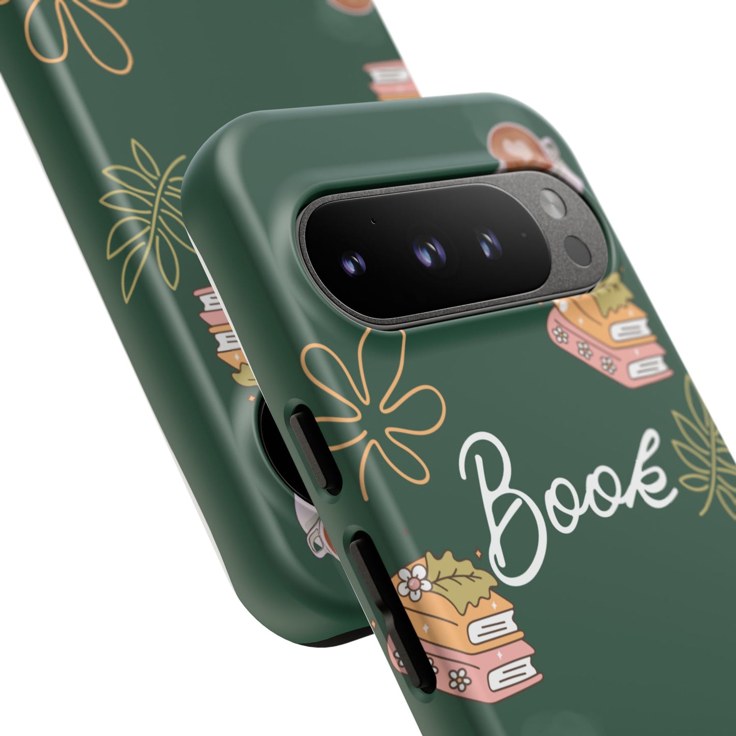 Book Lover Green Phone Case