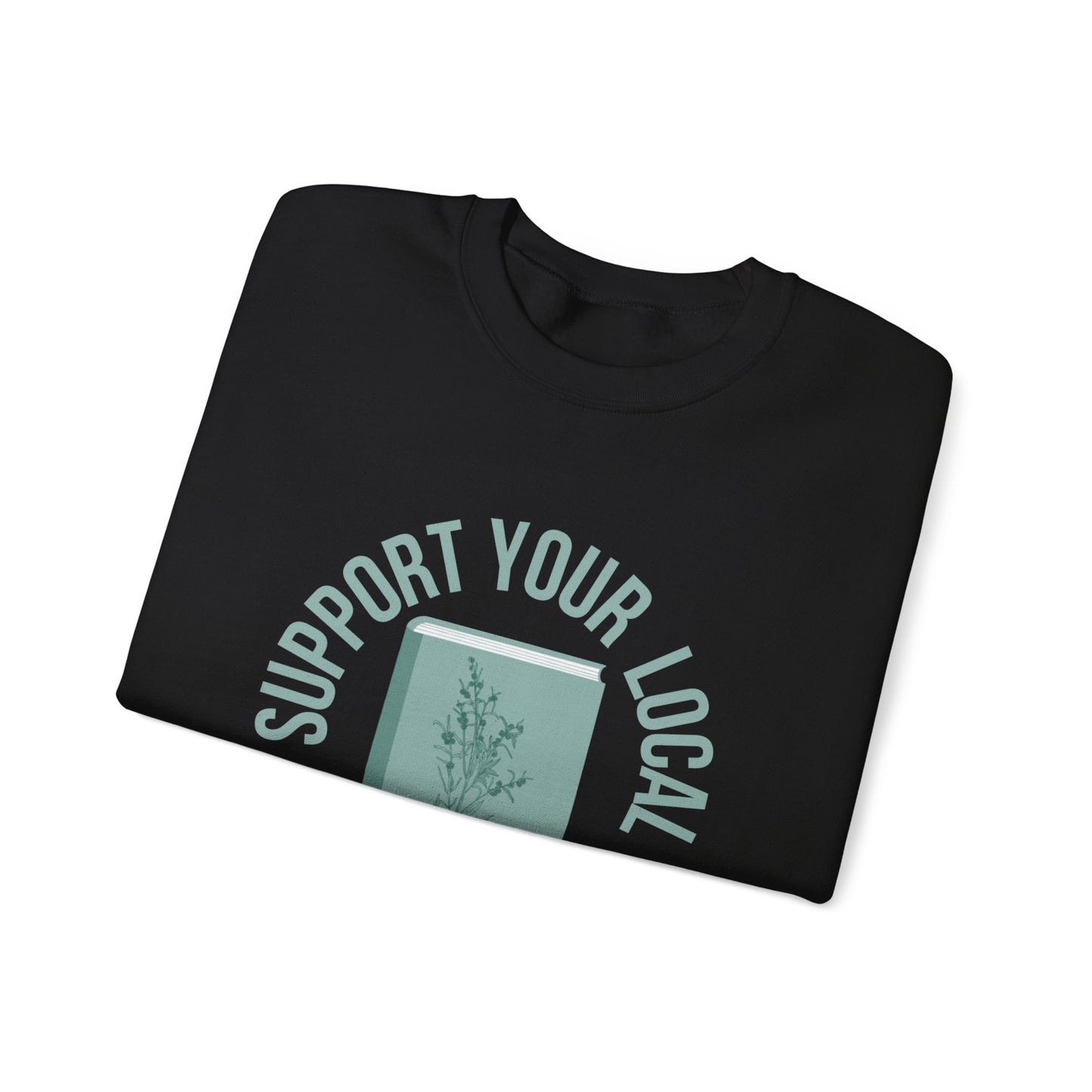 Support Your Local Reader NV Crewneck