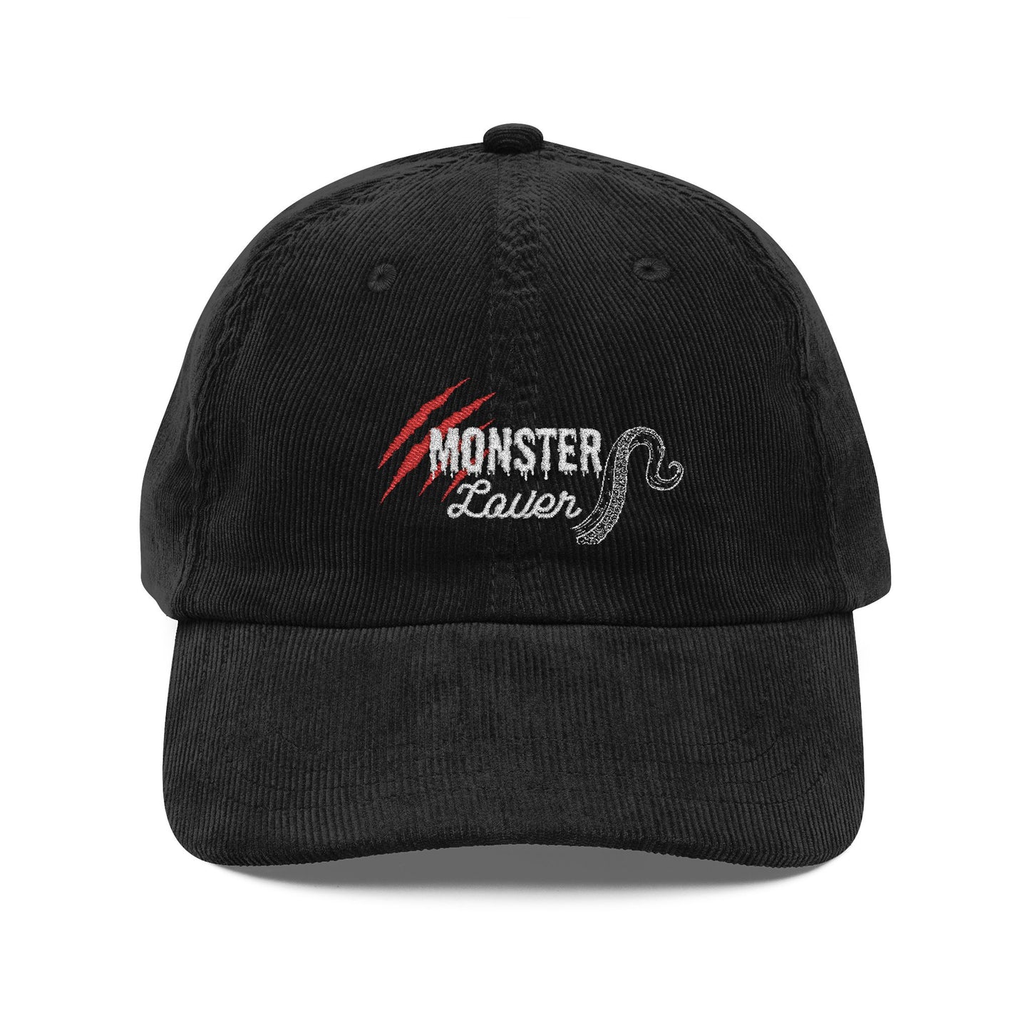 Monster Lover Vintage Embroidered Hat