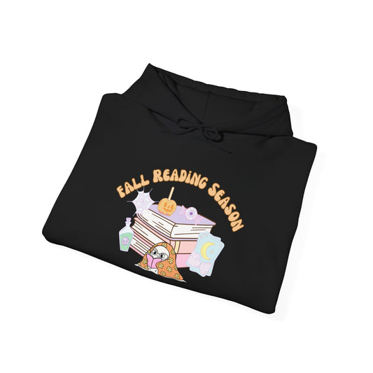 Fall Reading Season Pastel Hoodie