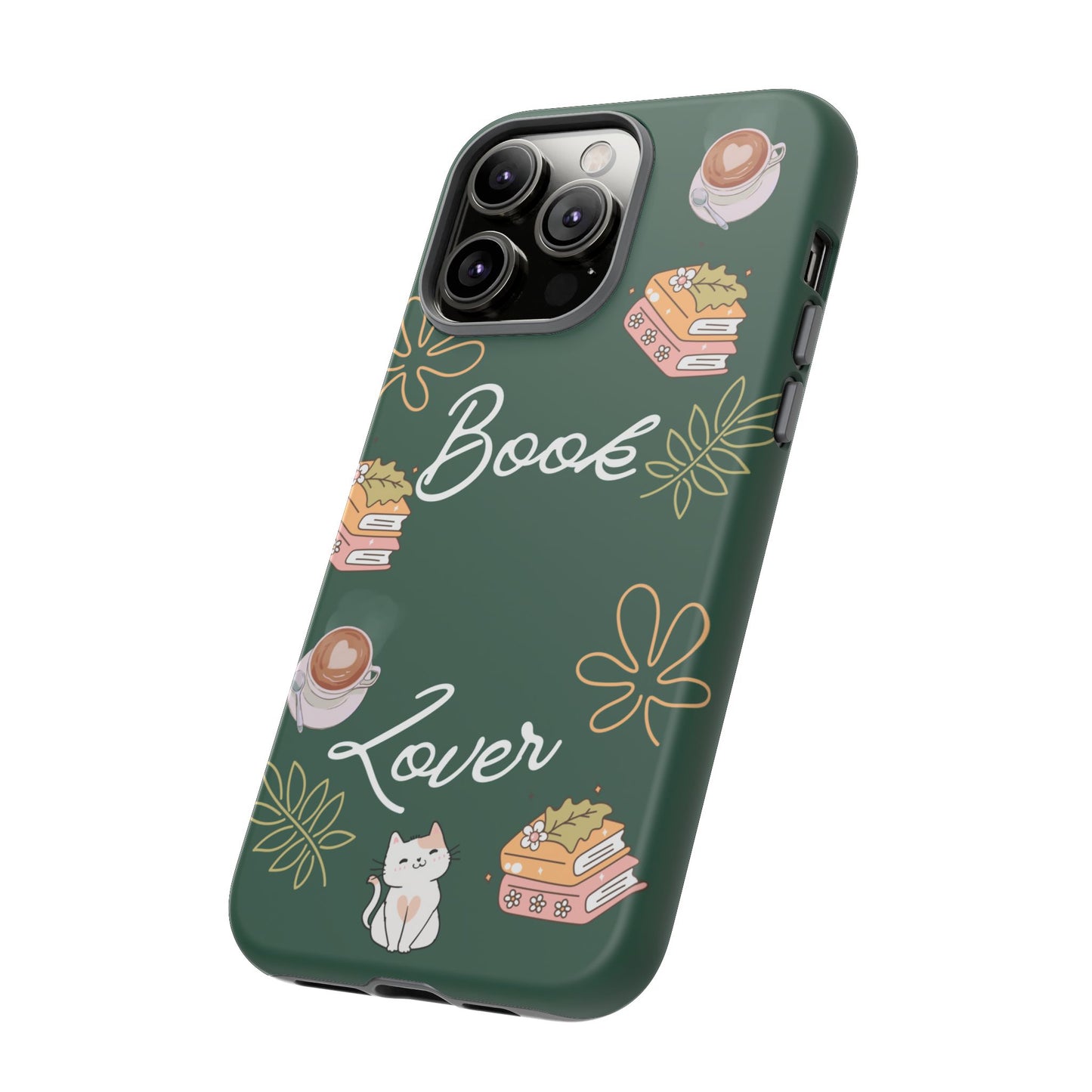 Book Lover Green Phone Case