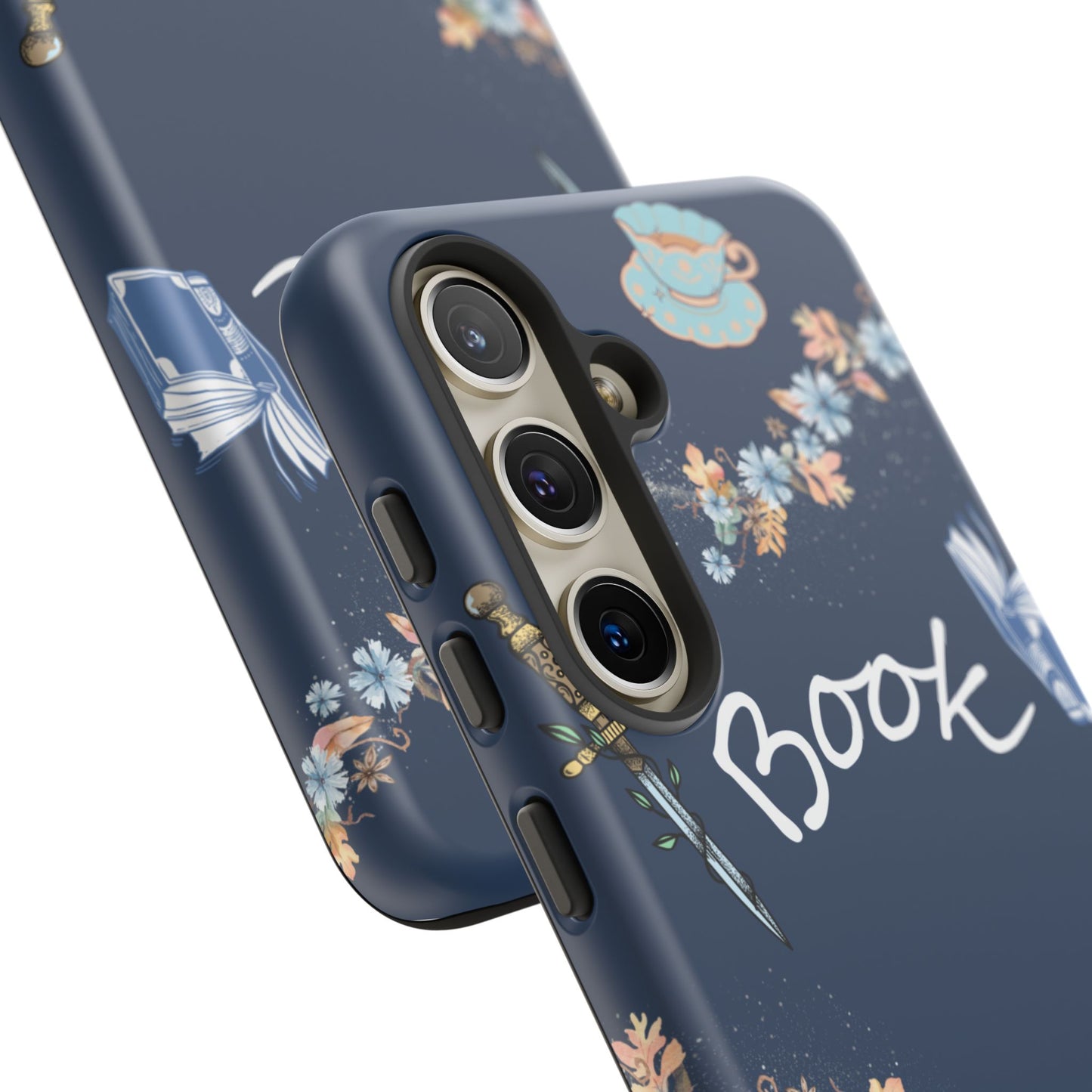 Book Lover Navy Phone Case